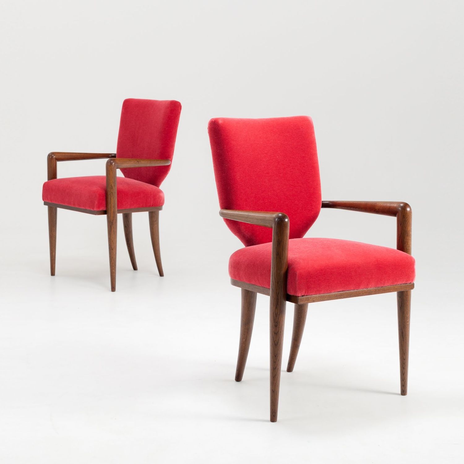 Pair of Écusson Bridge Chairs