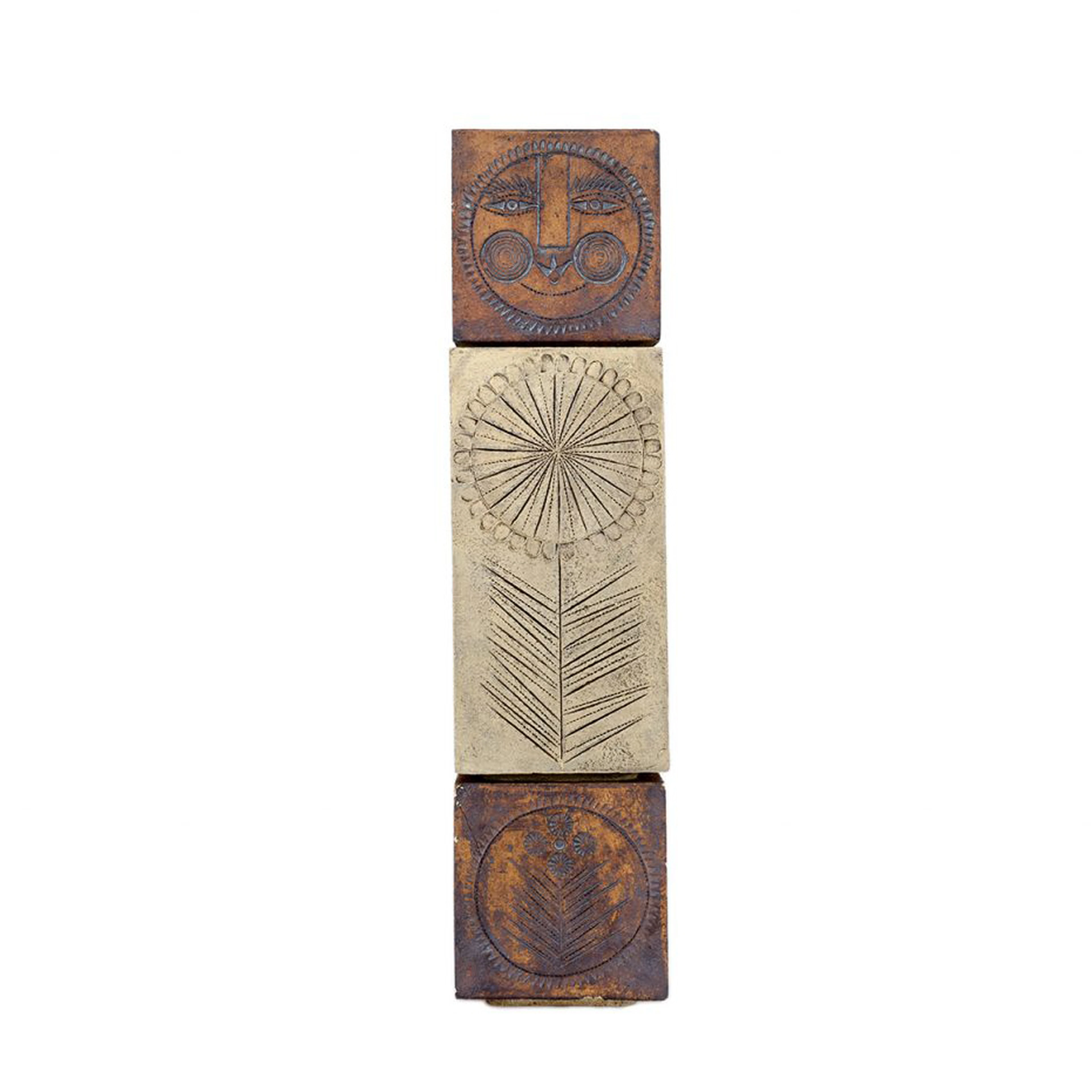 Ceramic totem