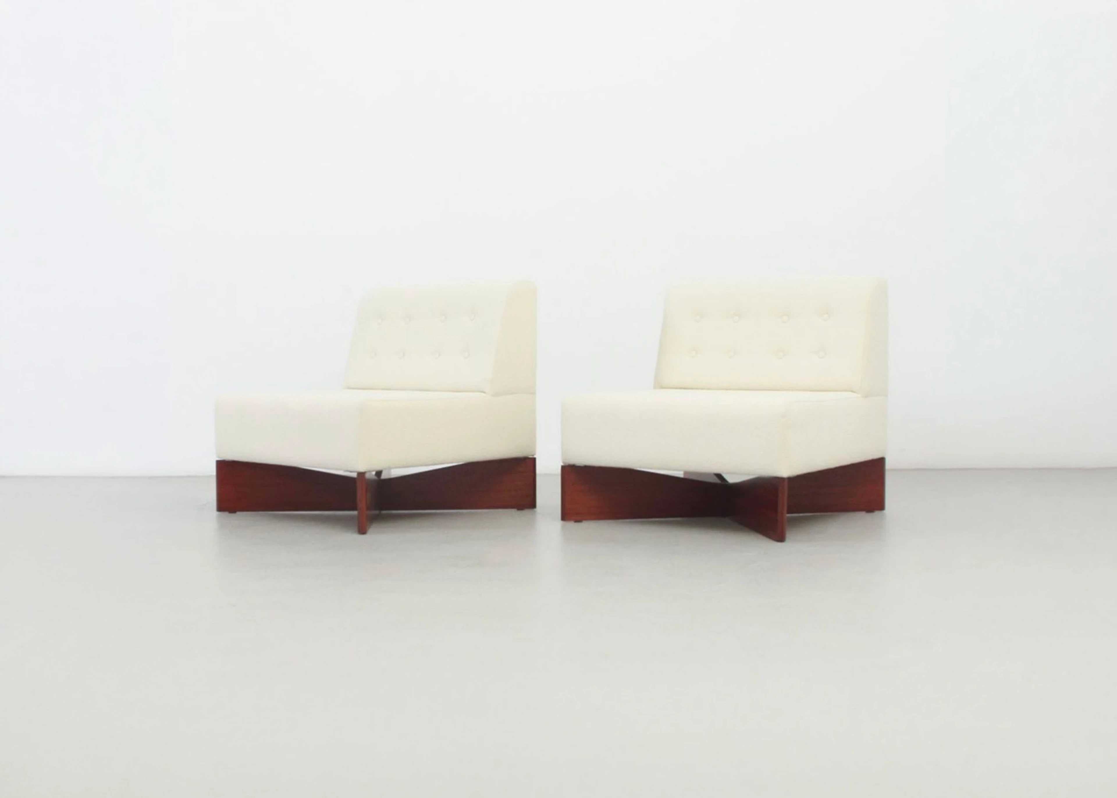 Pair of "Aquilon" Armchairs
