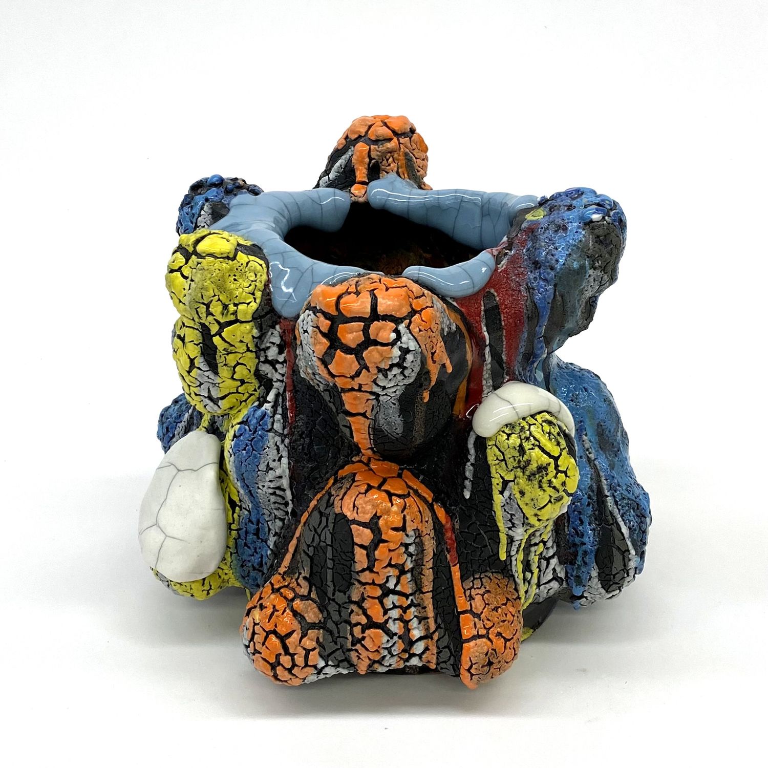 Cave Vessel: Yellow/Blue/Orange