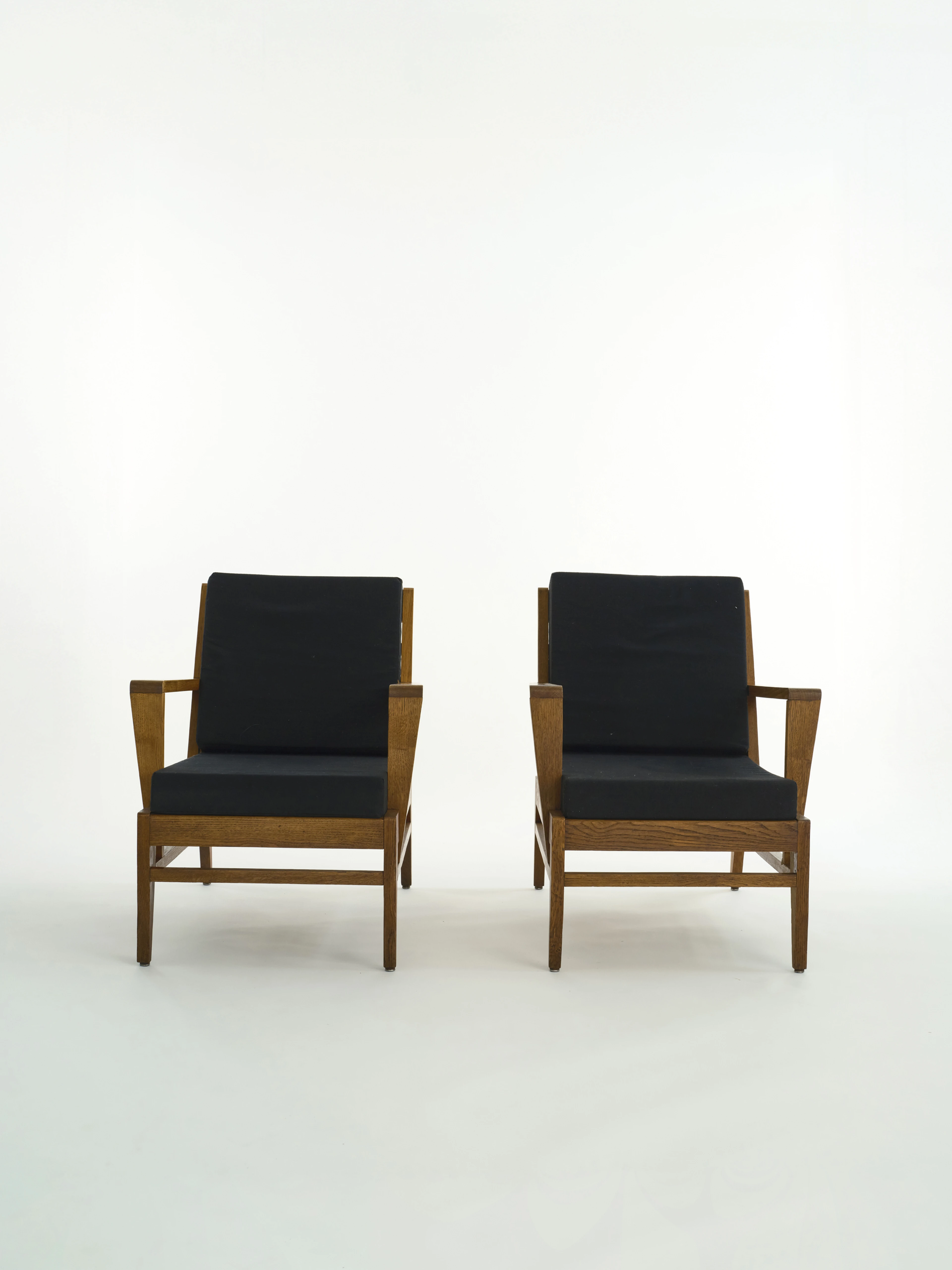 Pair of Low Armchairs - 2