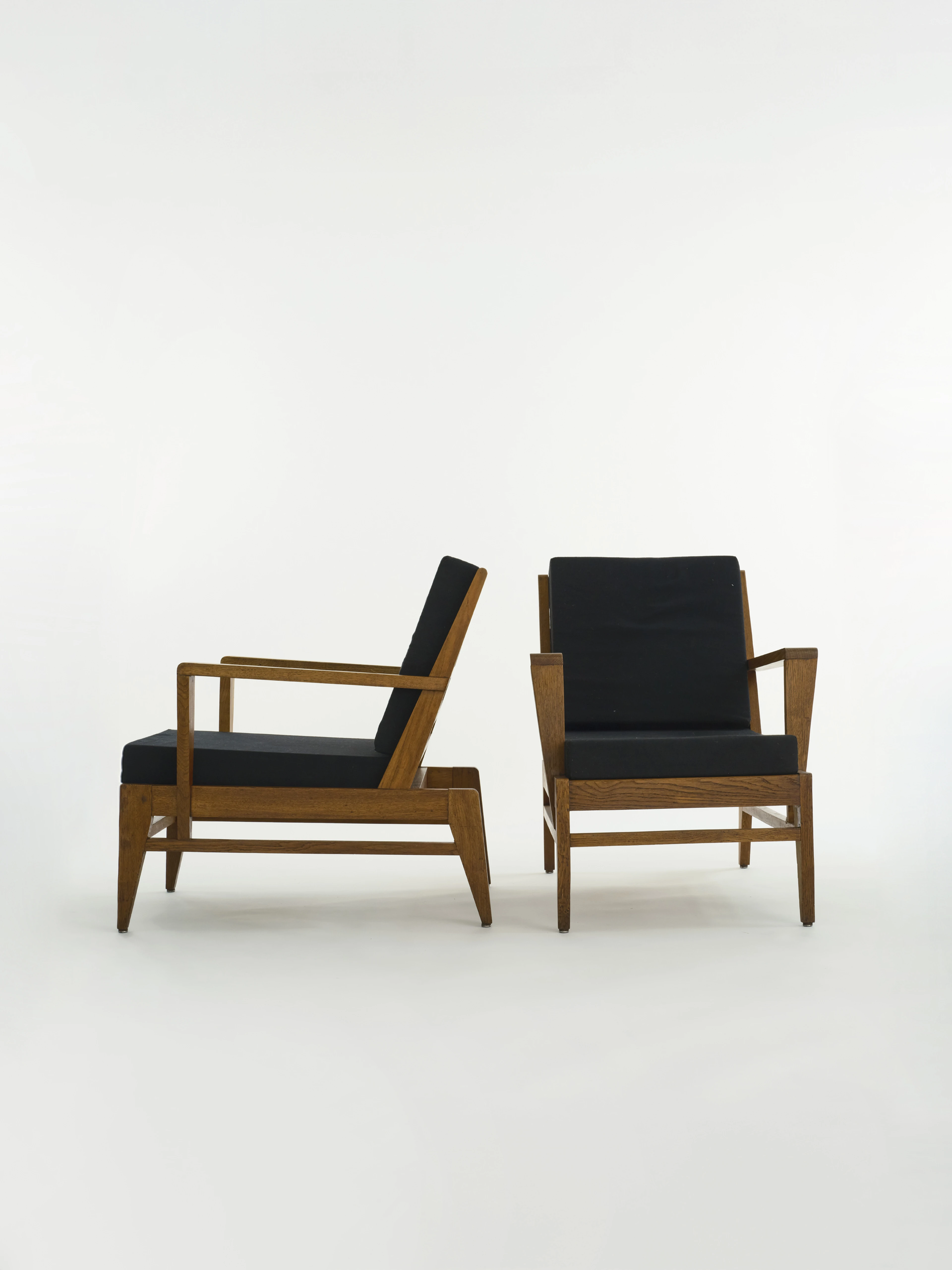 Pair of Low Armchairs
