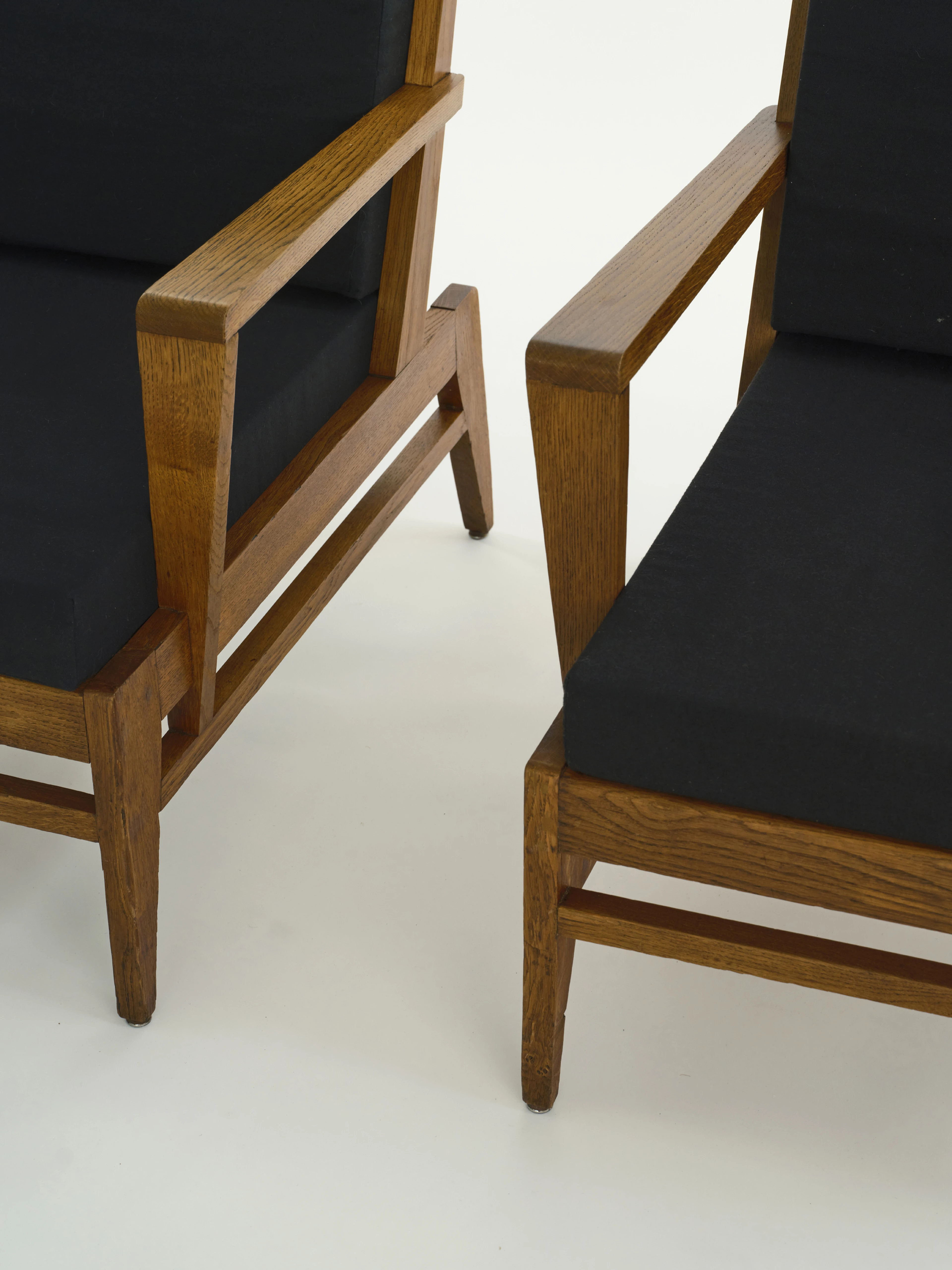 Pair of Low Armchairs - 5