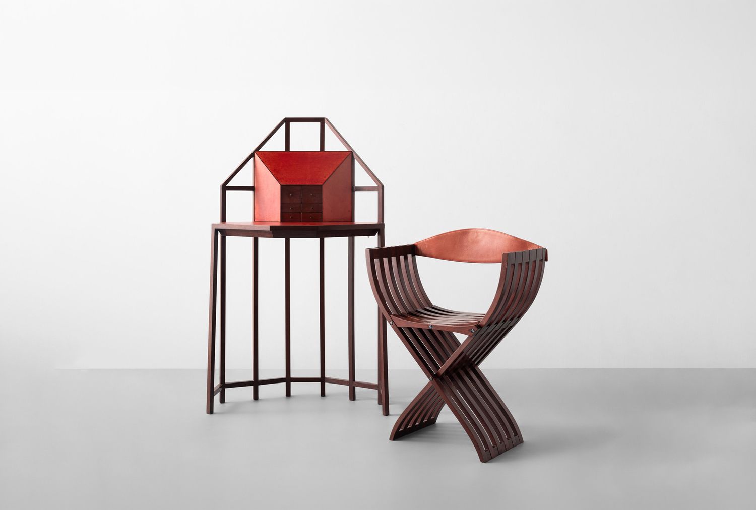 Bonheur du Jour and Curule Chair