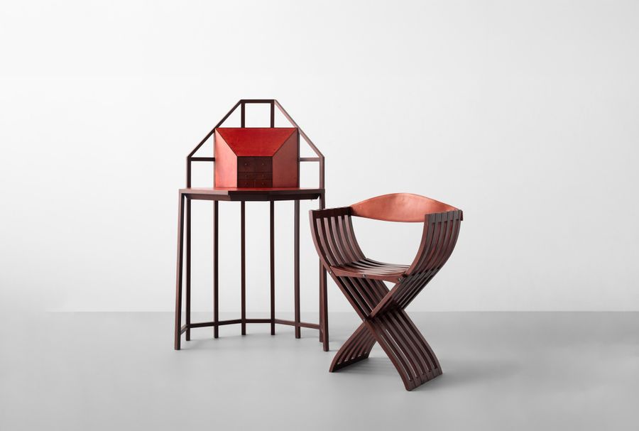 Bonheur du Jour and Curule Chair