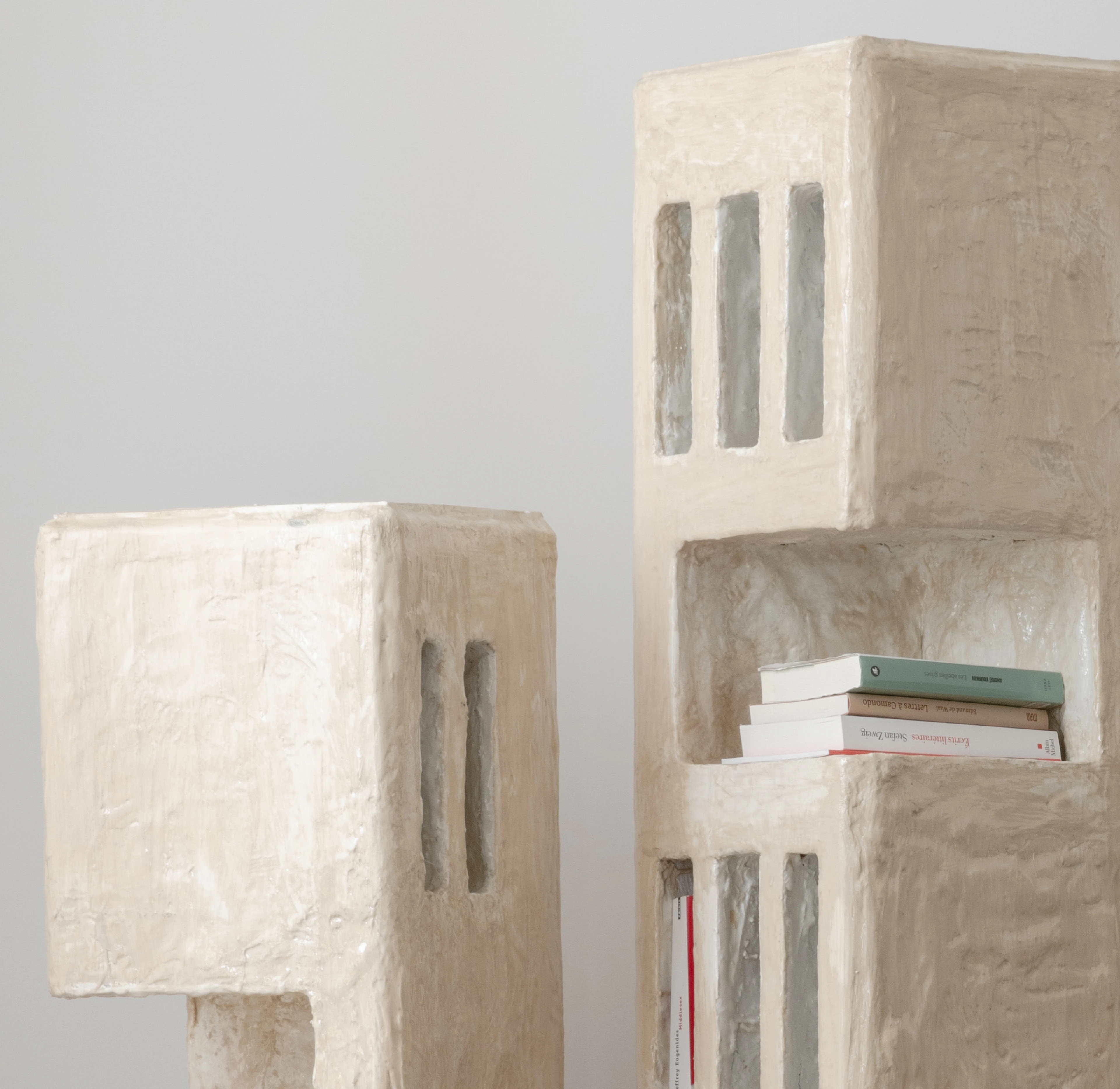 Ode to Brutalism Book Towers - 2