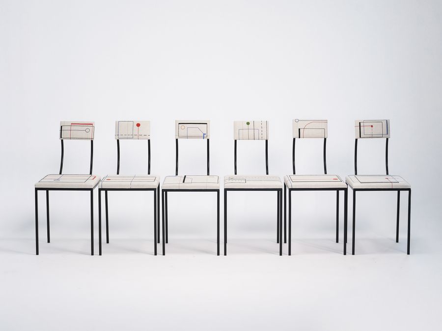 Set of 6 Kolton Chairs