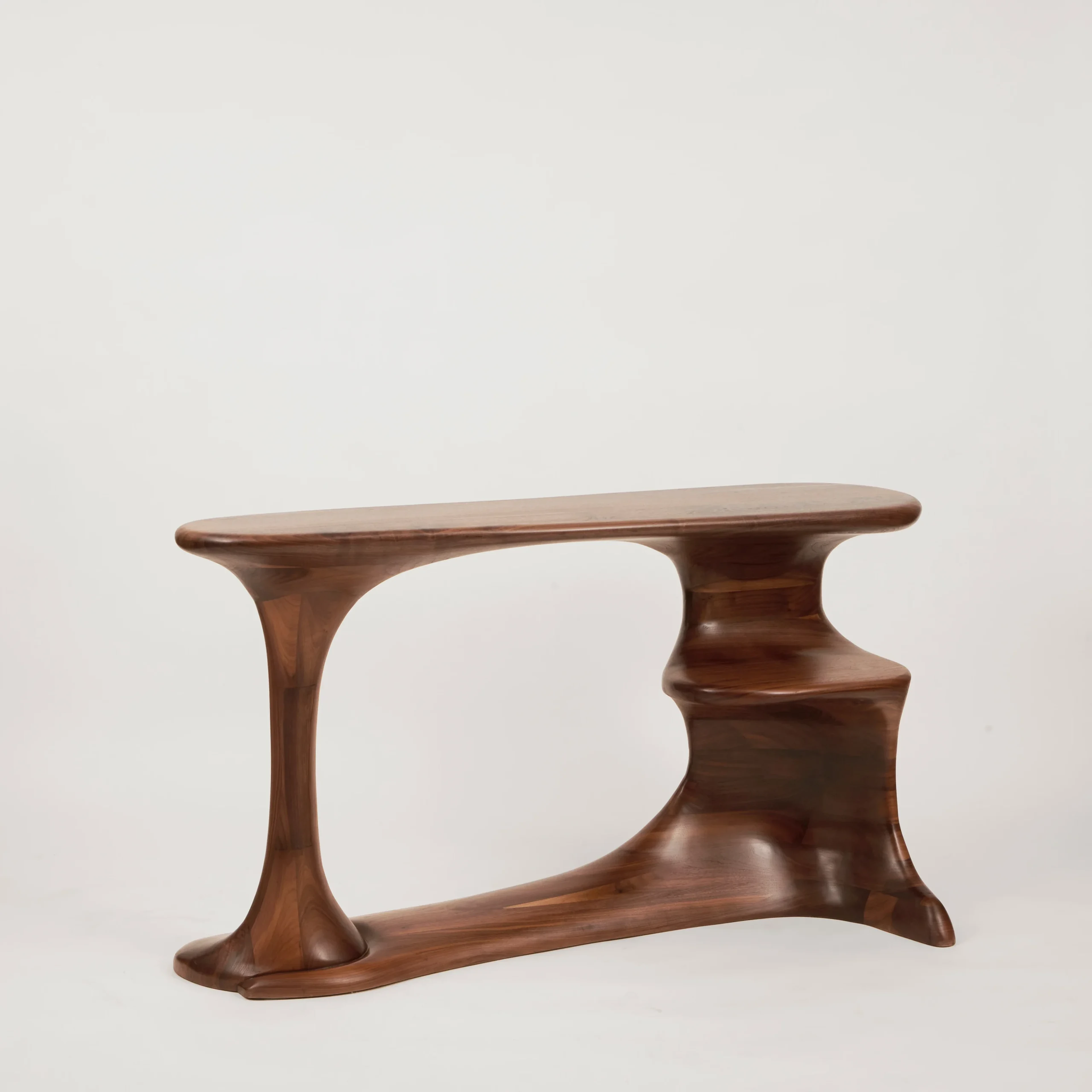 Erosion Console in Walnut - 2