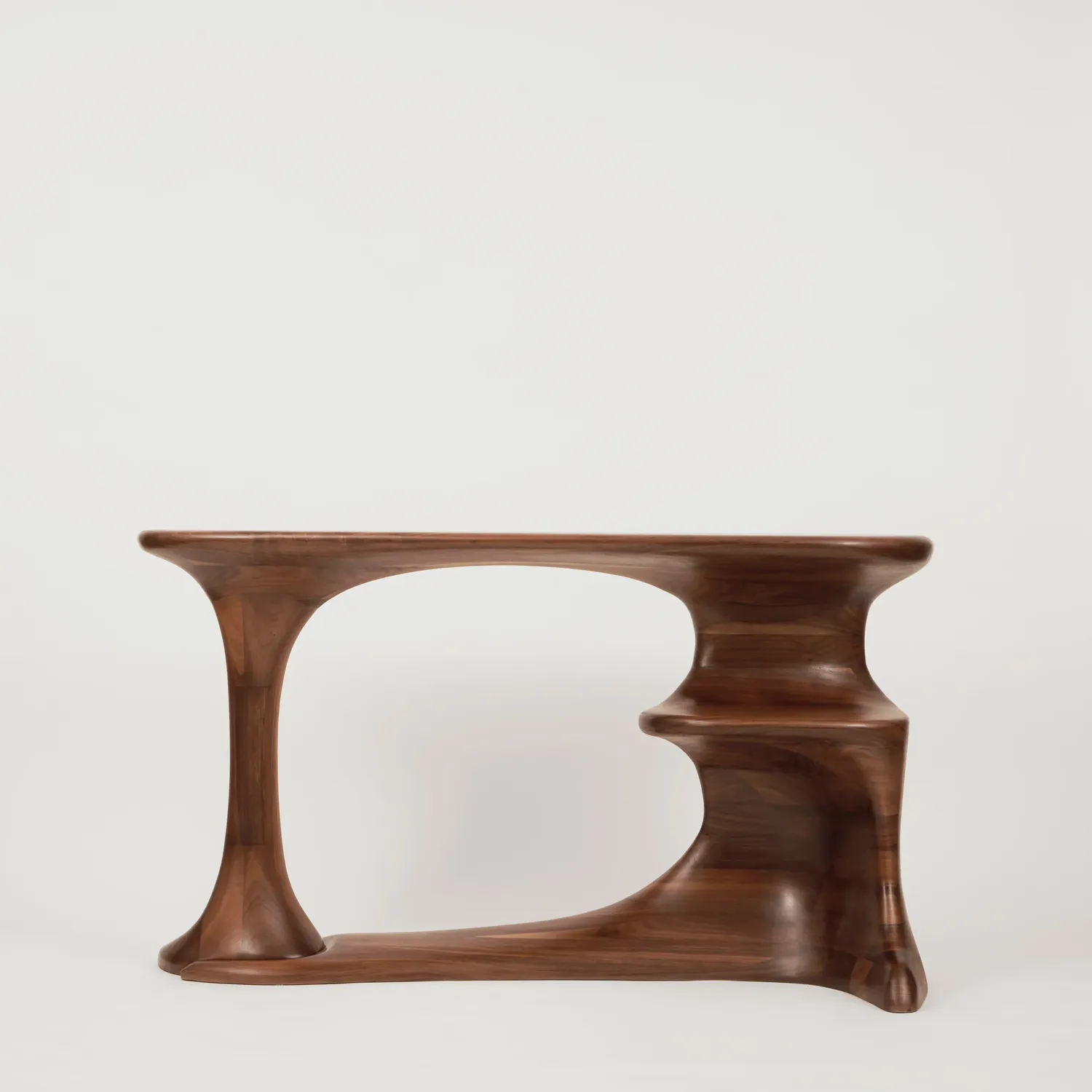 Erosion Console in Walnut