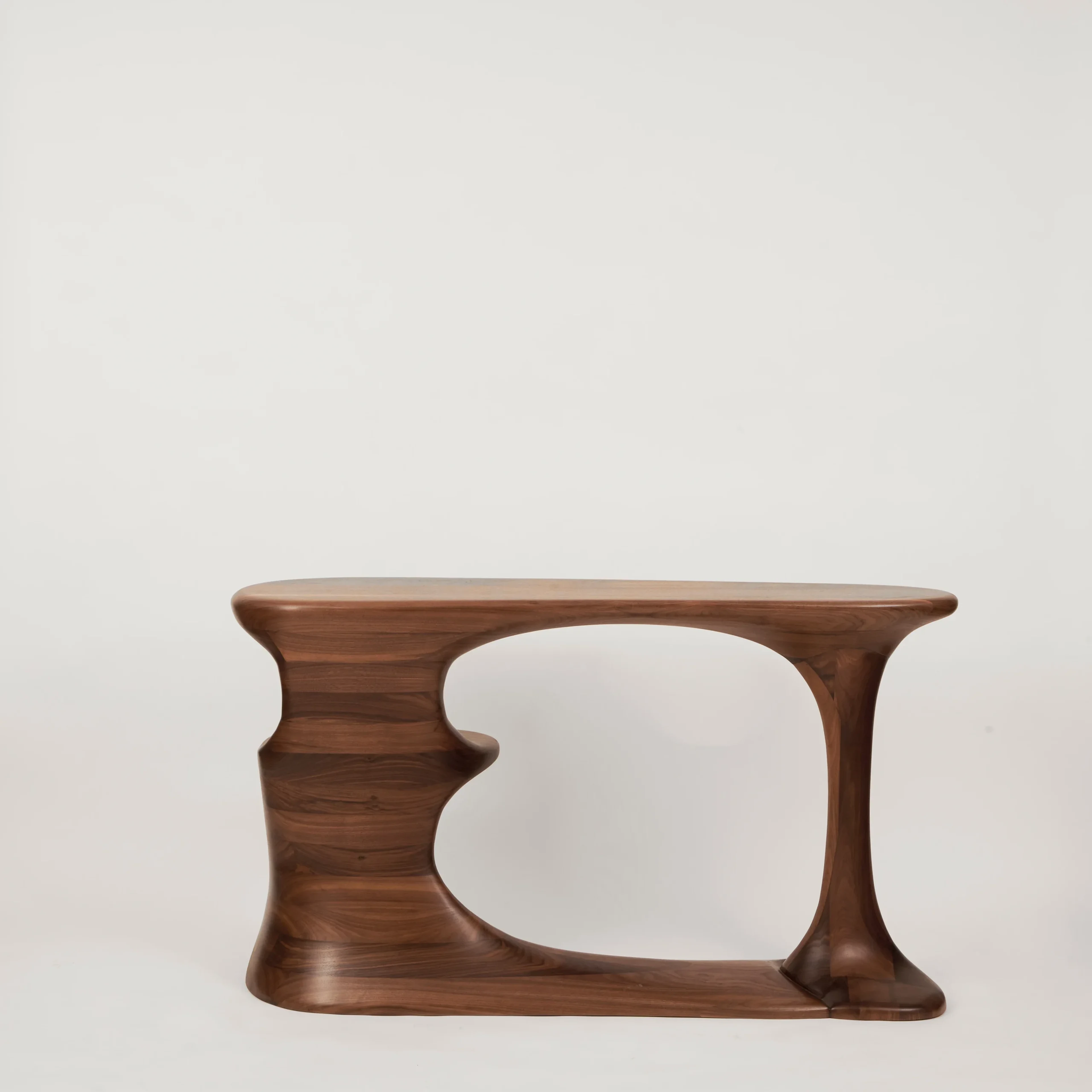 Erosion Console in Walnut - 3