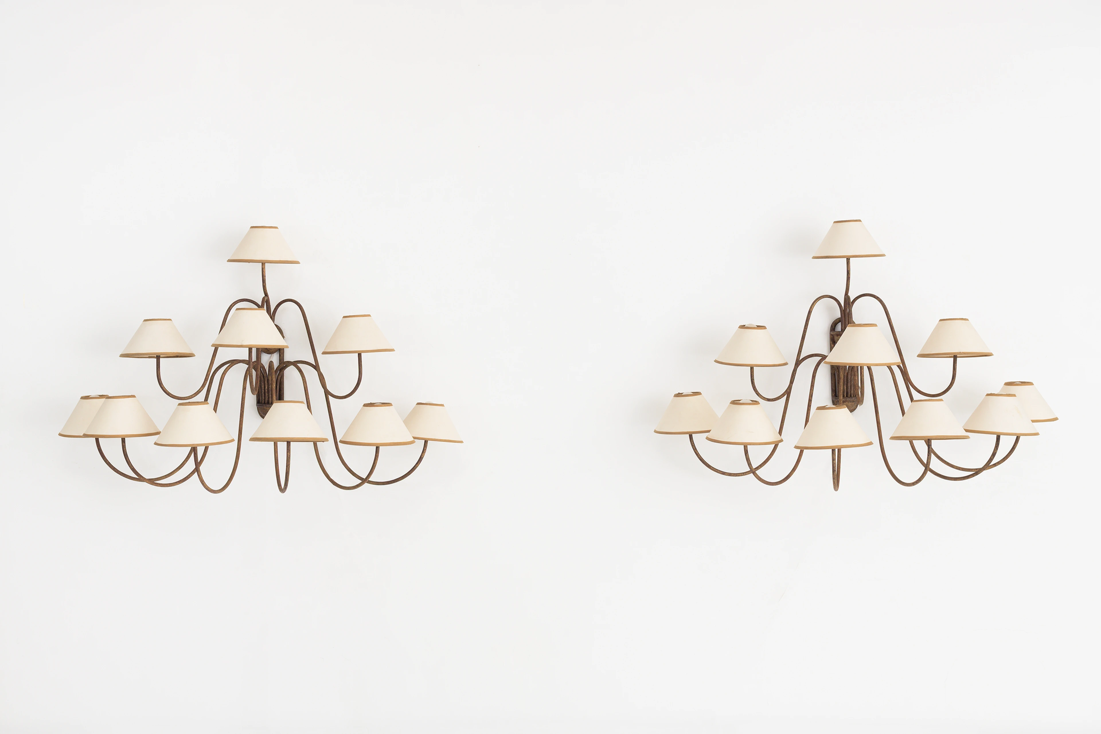Pair of Bouquet Wall Lights - 5