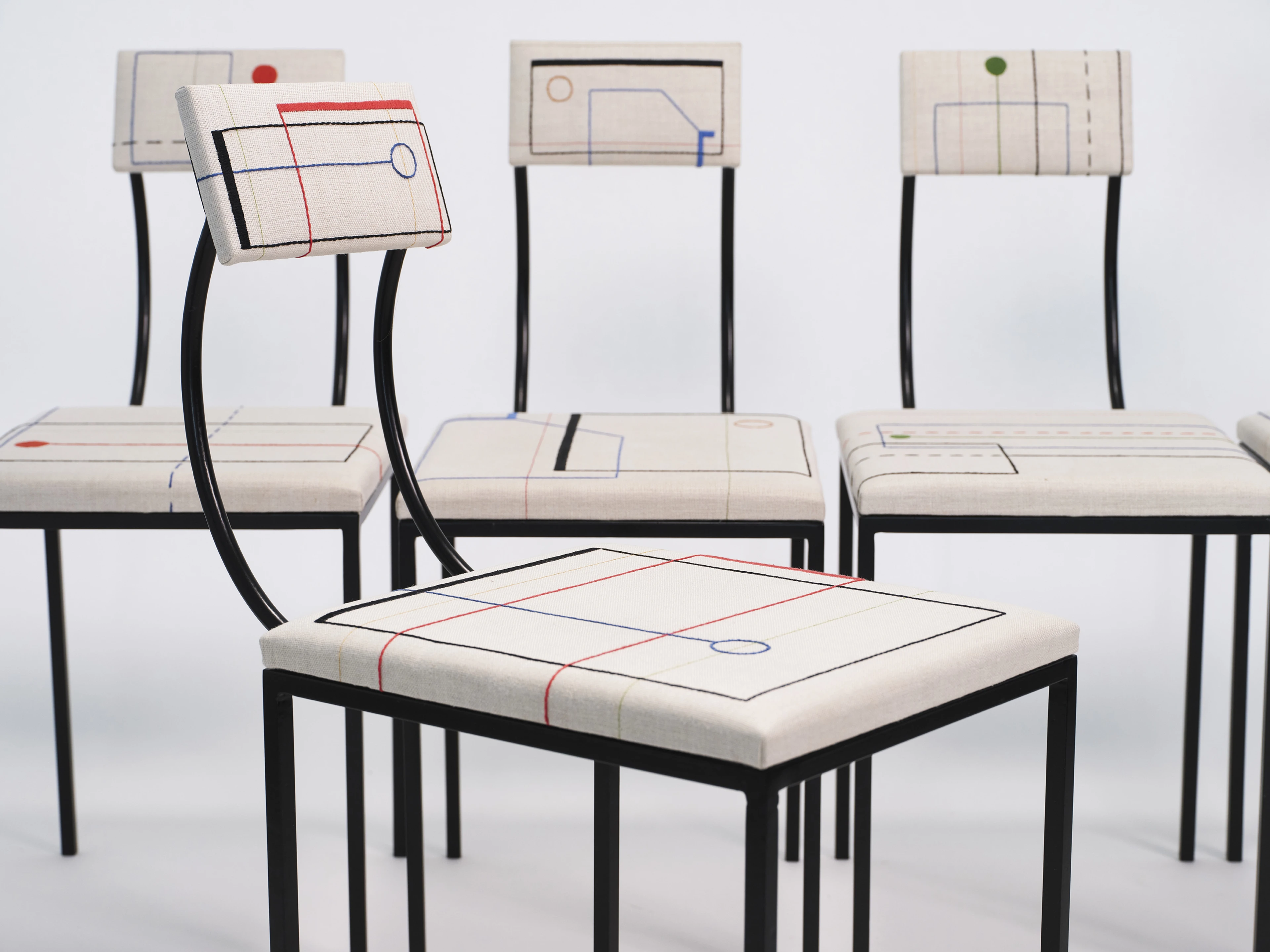 Set of 6 Kolton Chairs - 9