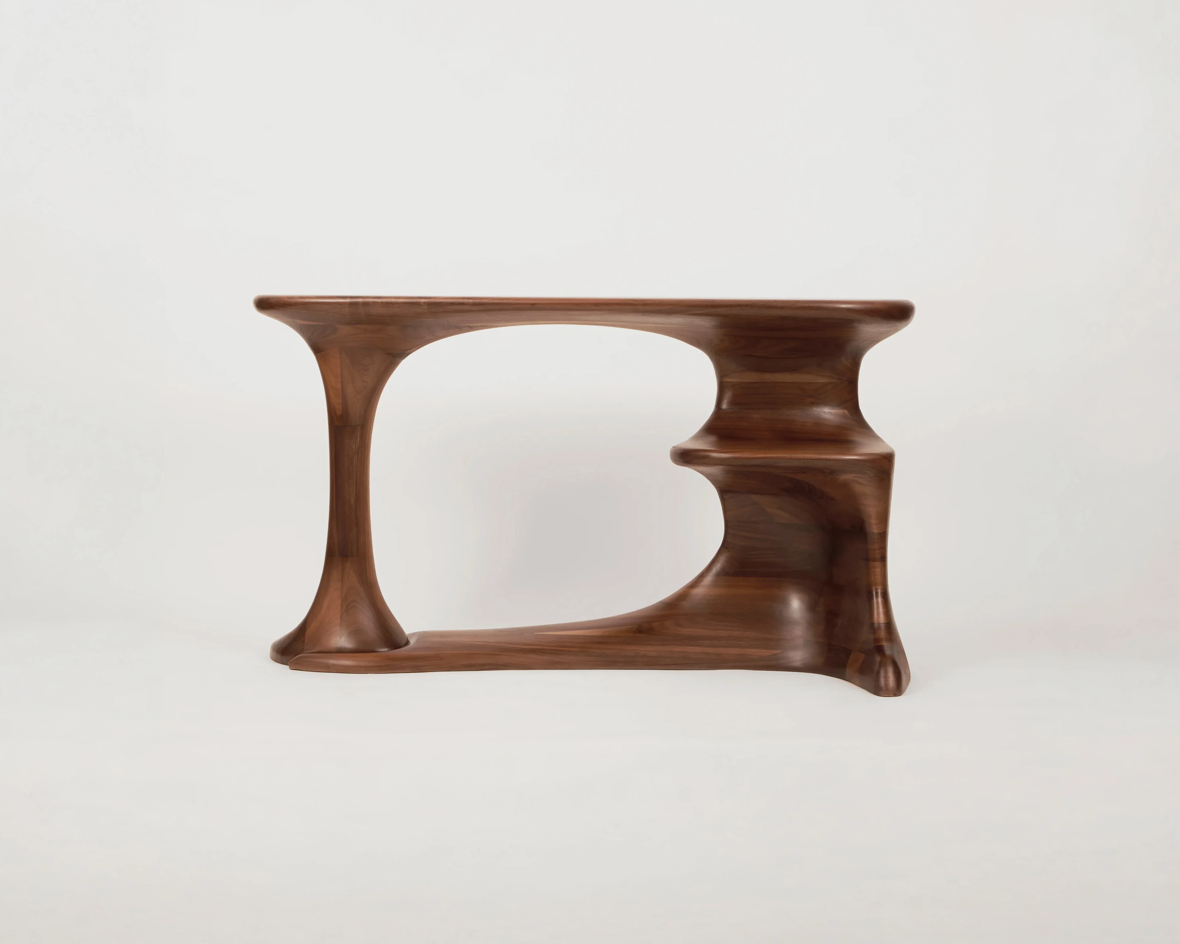 Erosion Console in Walnut
