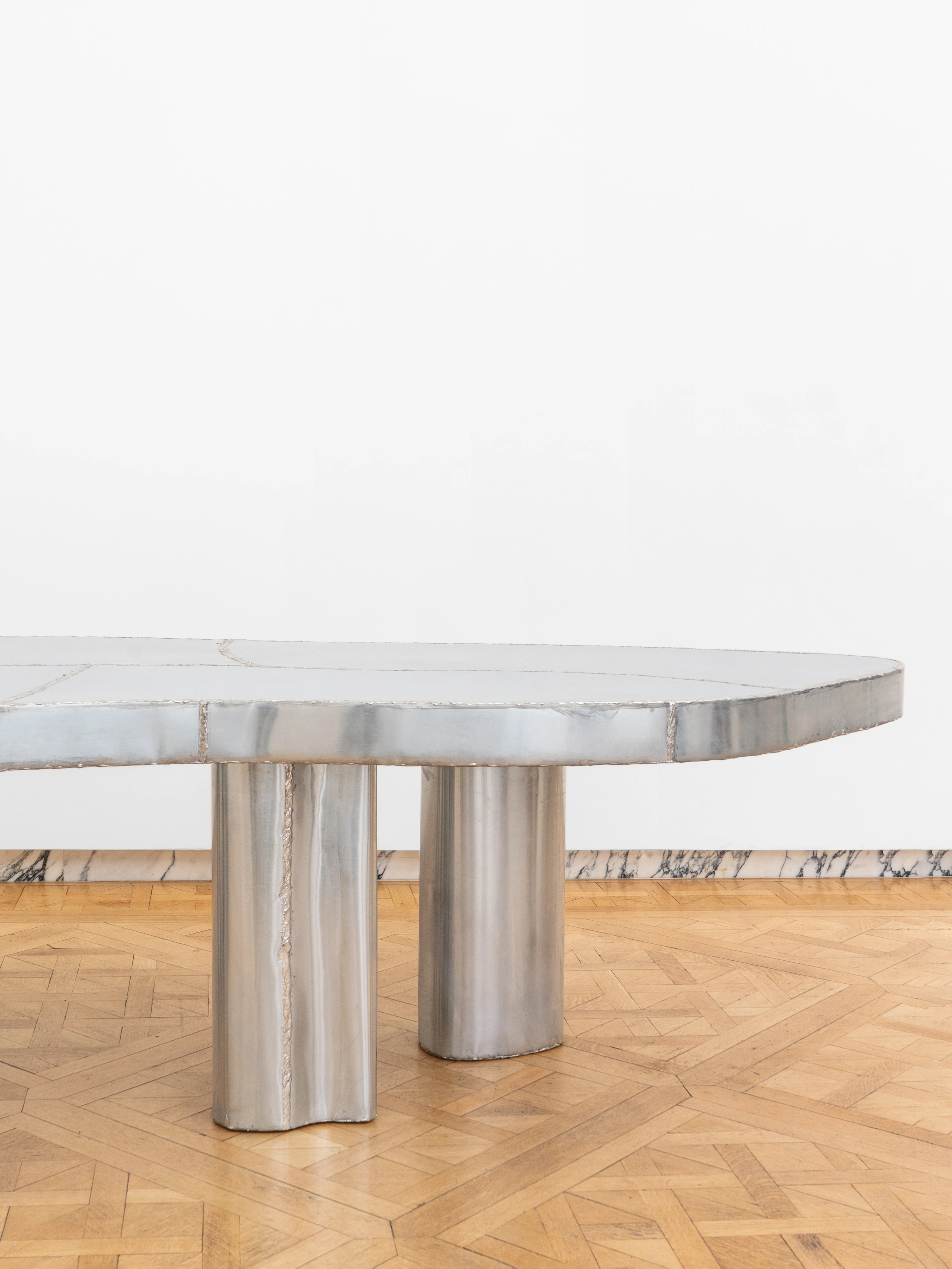 Soldered Zinc Dining Table  - 2