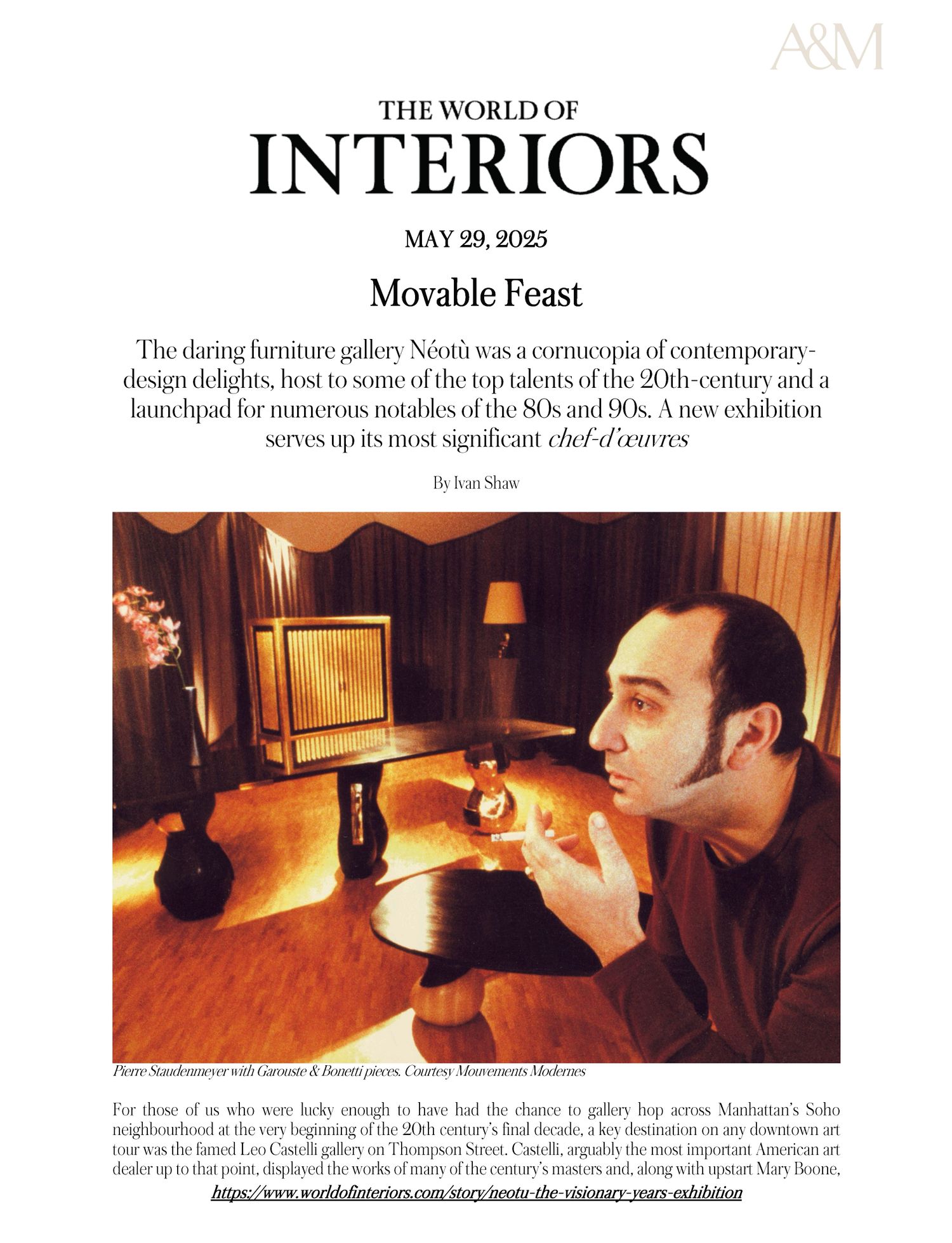 The World of Interiors