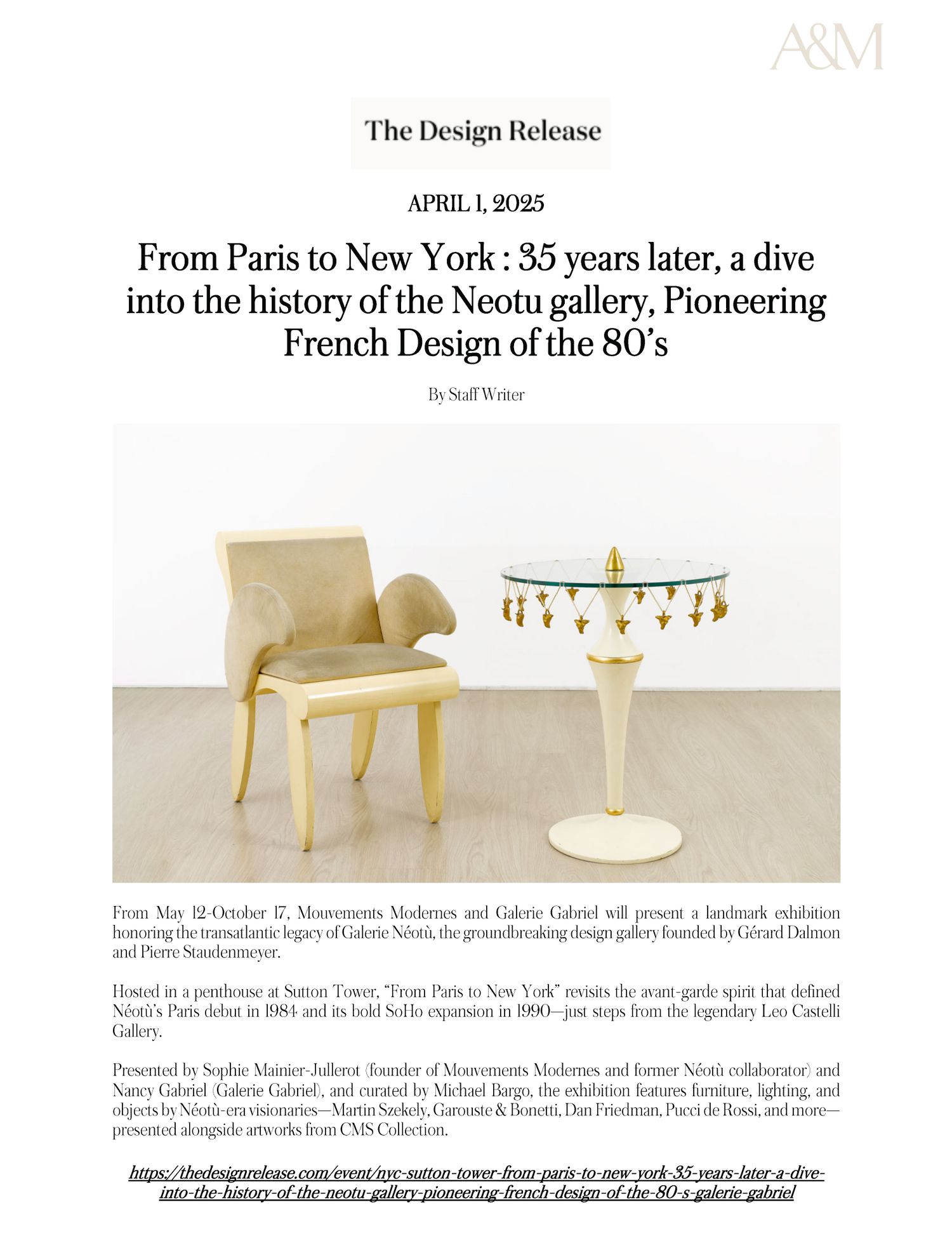 The Design Release