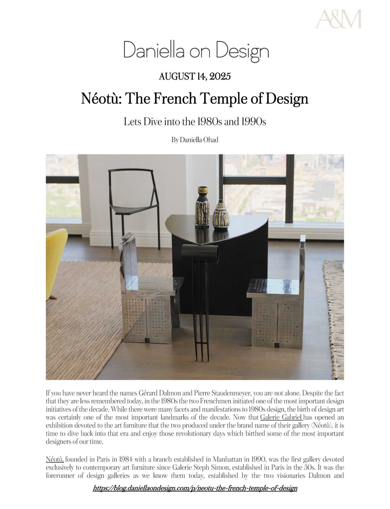 Danielle on Design