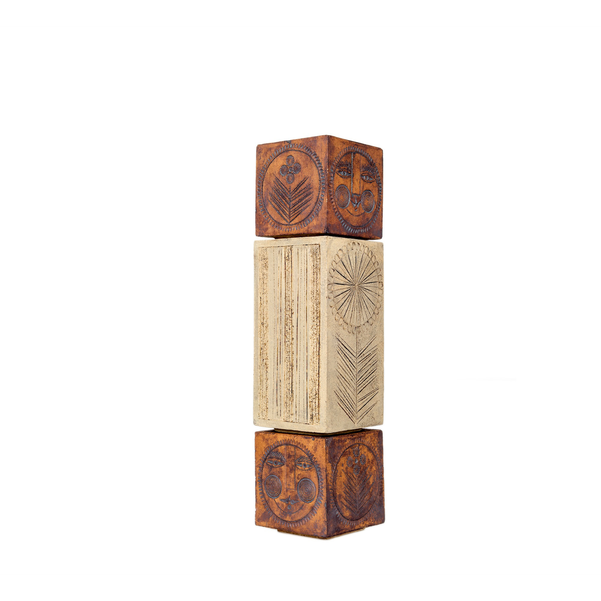 Ceramic totem - 2