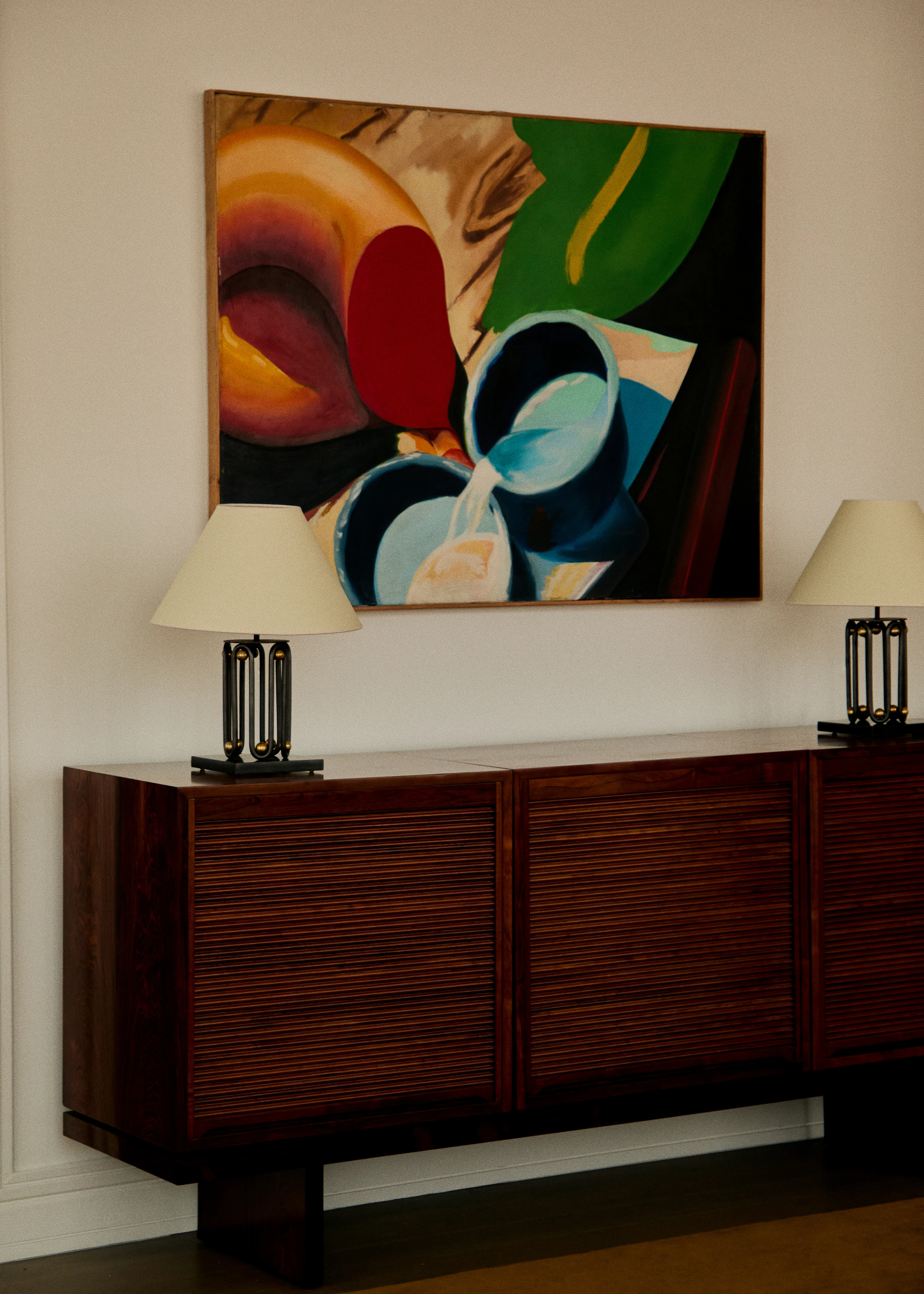 Pair of Ondulation Lamp - 5