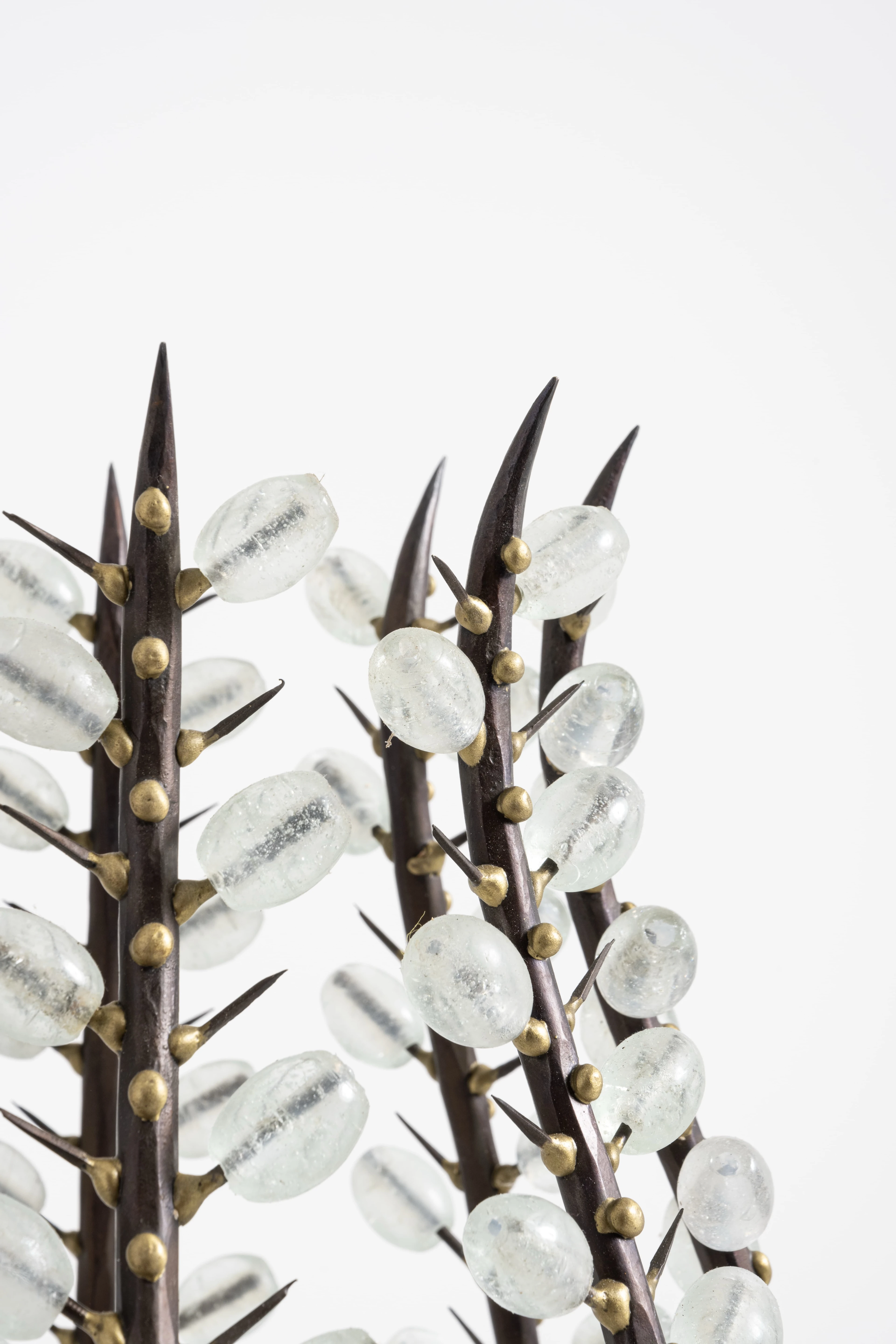 Pair of 'Perles' Candelabra - 4
