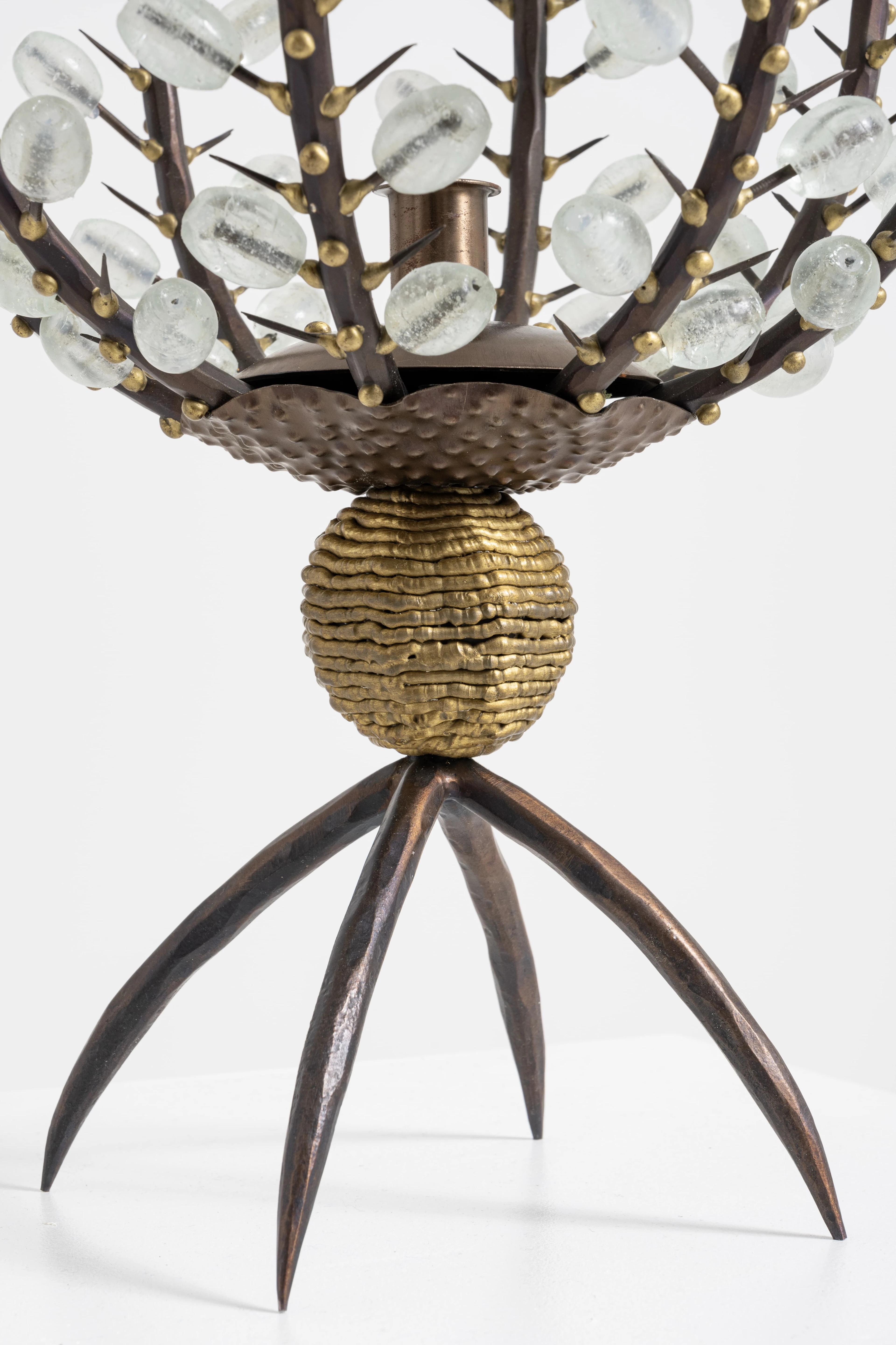 Pair of 'Perles' Candelabra - 6