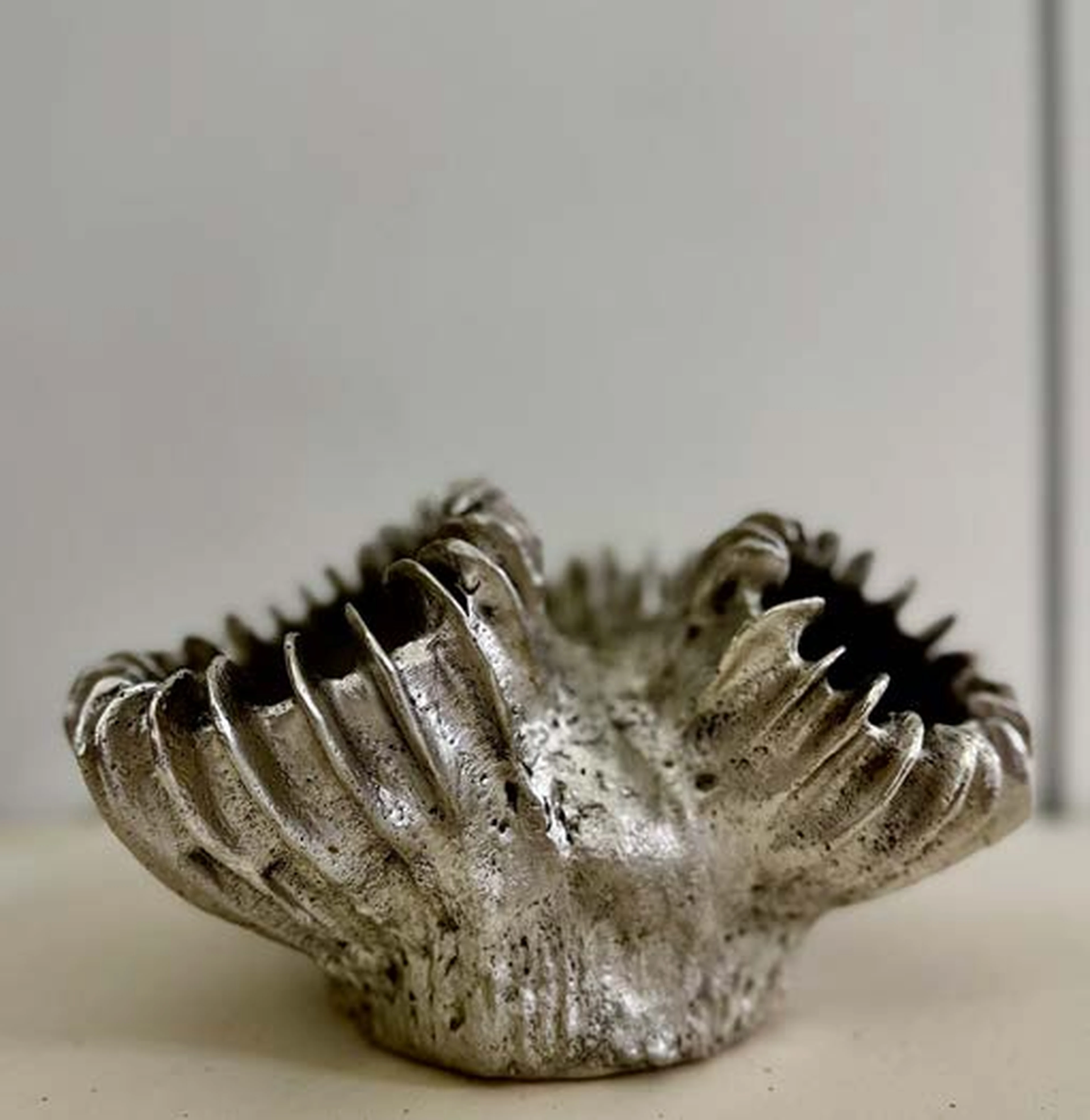 'Polyporus Argentum Mini' Cast Bronze