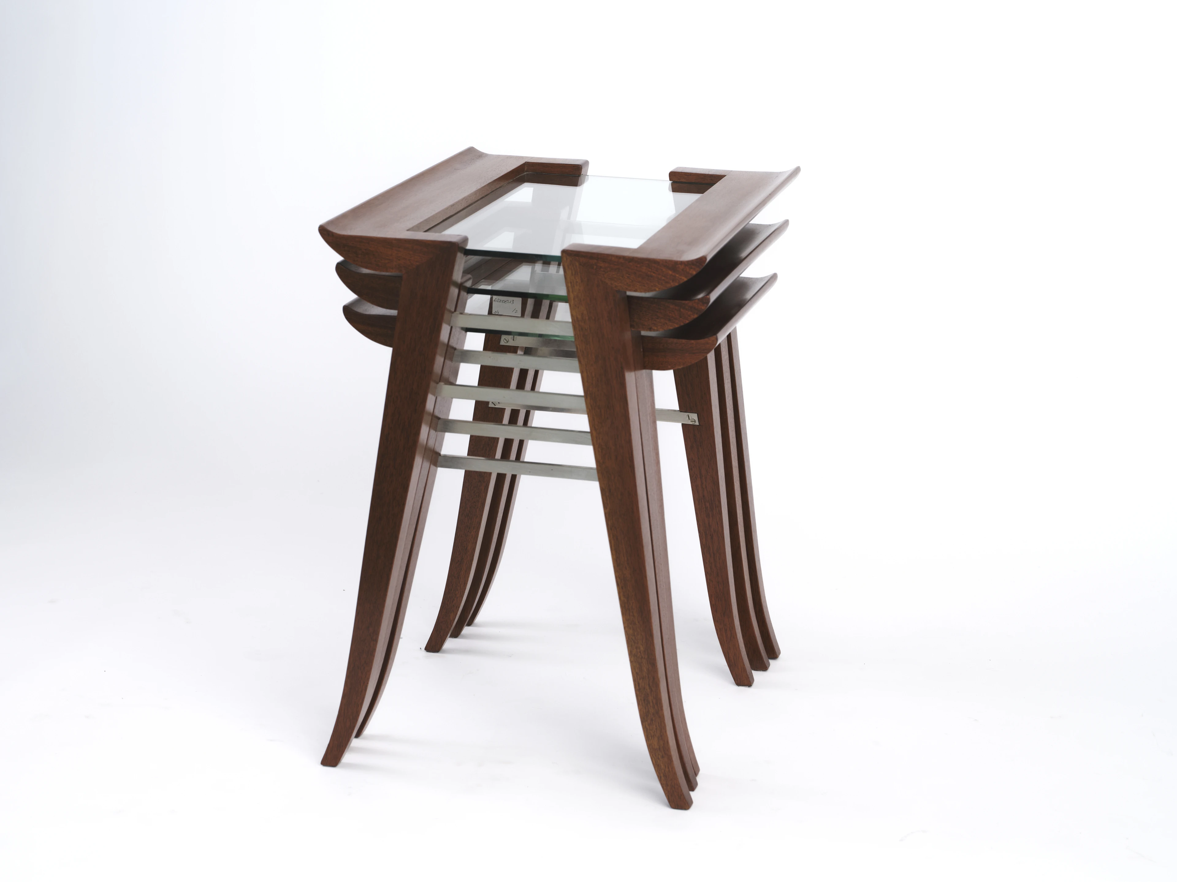 Suite of Three Nesting Tables - 8