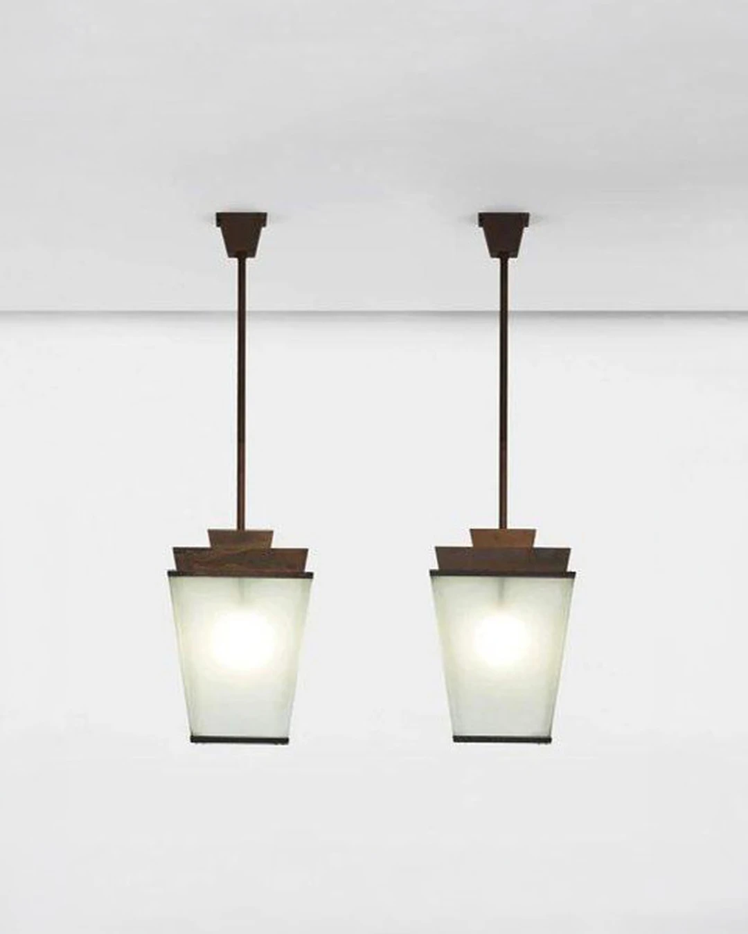 Pair of Monumental Lanterns