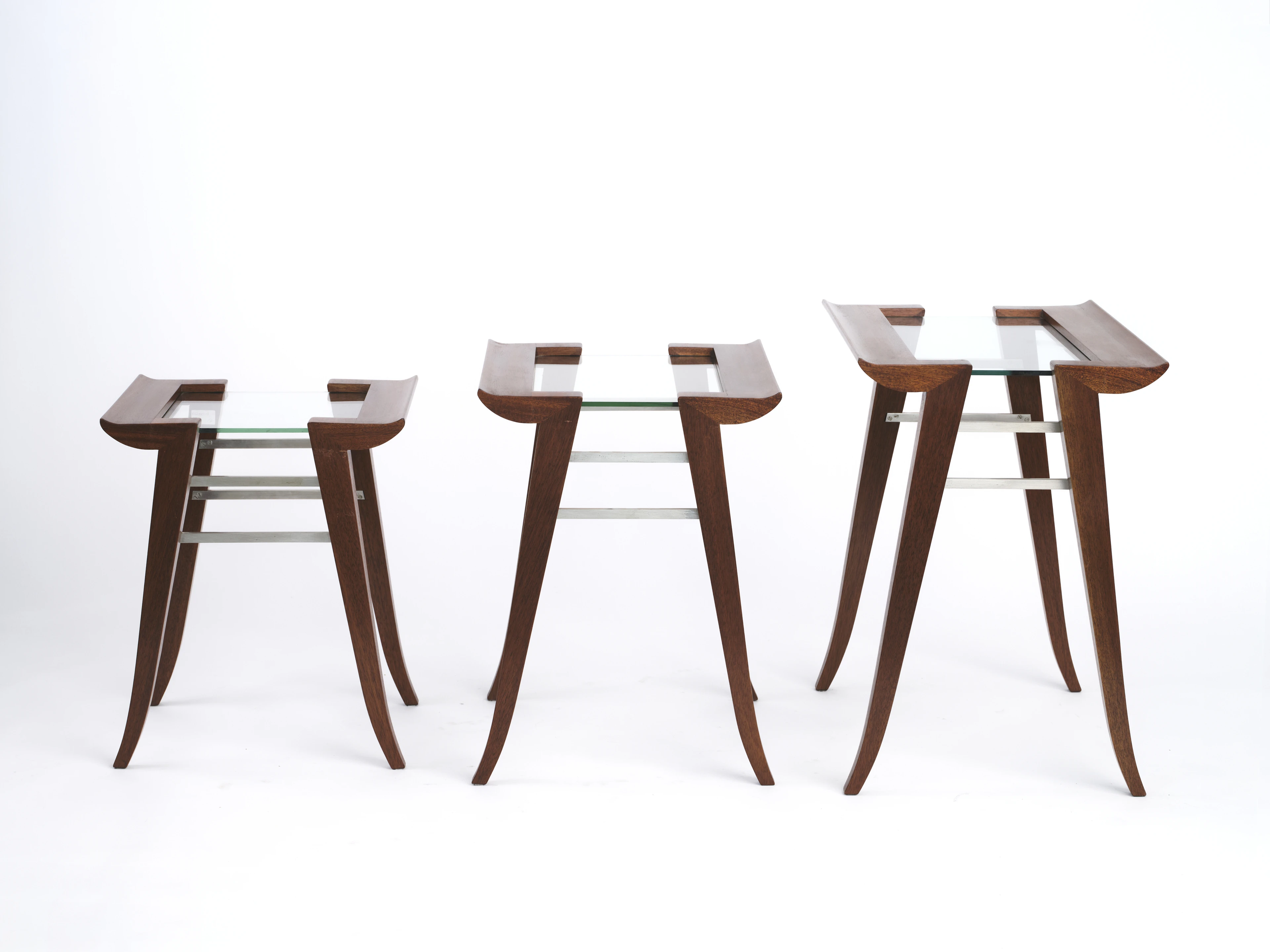 Suite of Three Nesting Tables - 7
