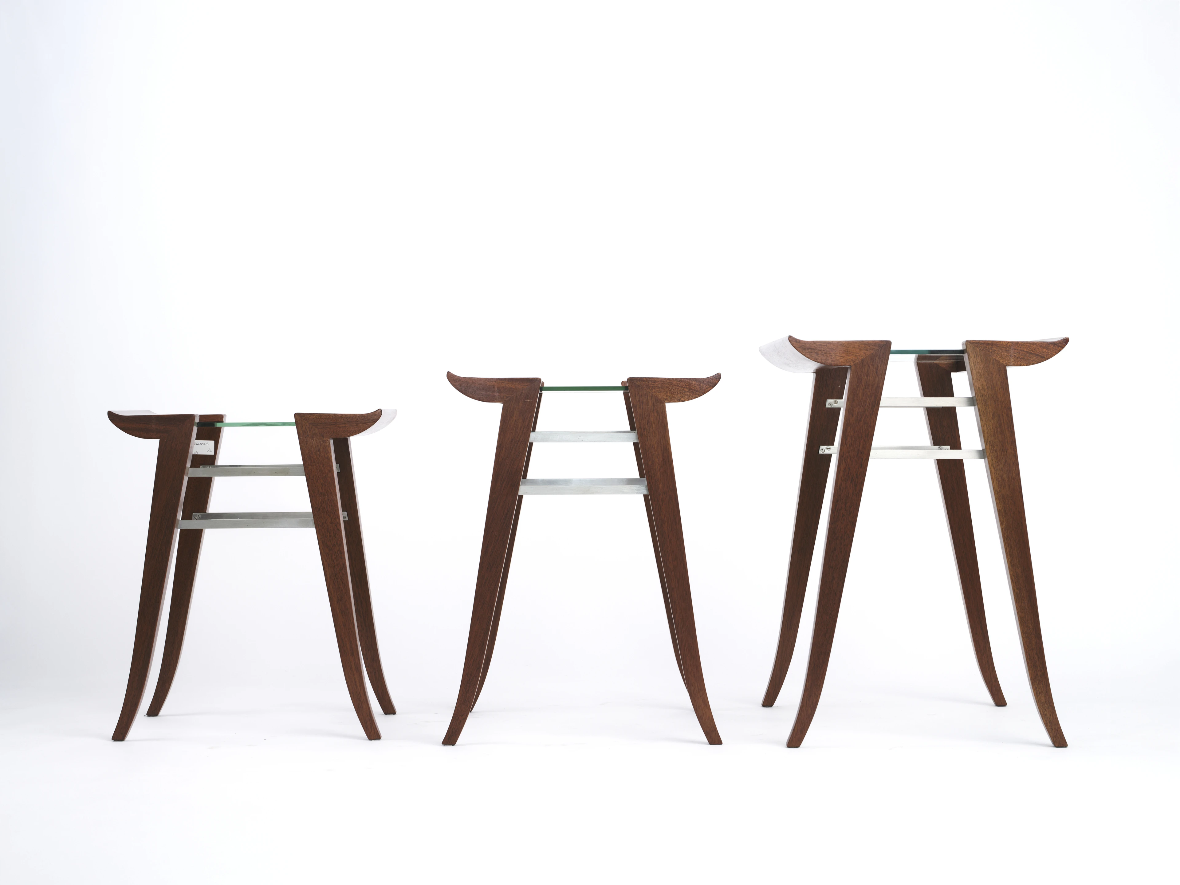 Suite of Three Nesting Tables - 6