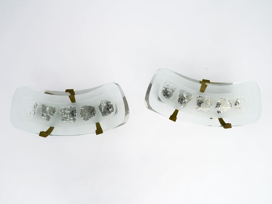 Pair of Wall Lights Model 1598