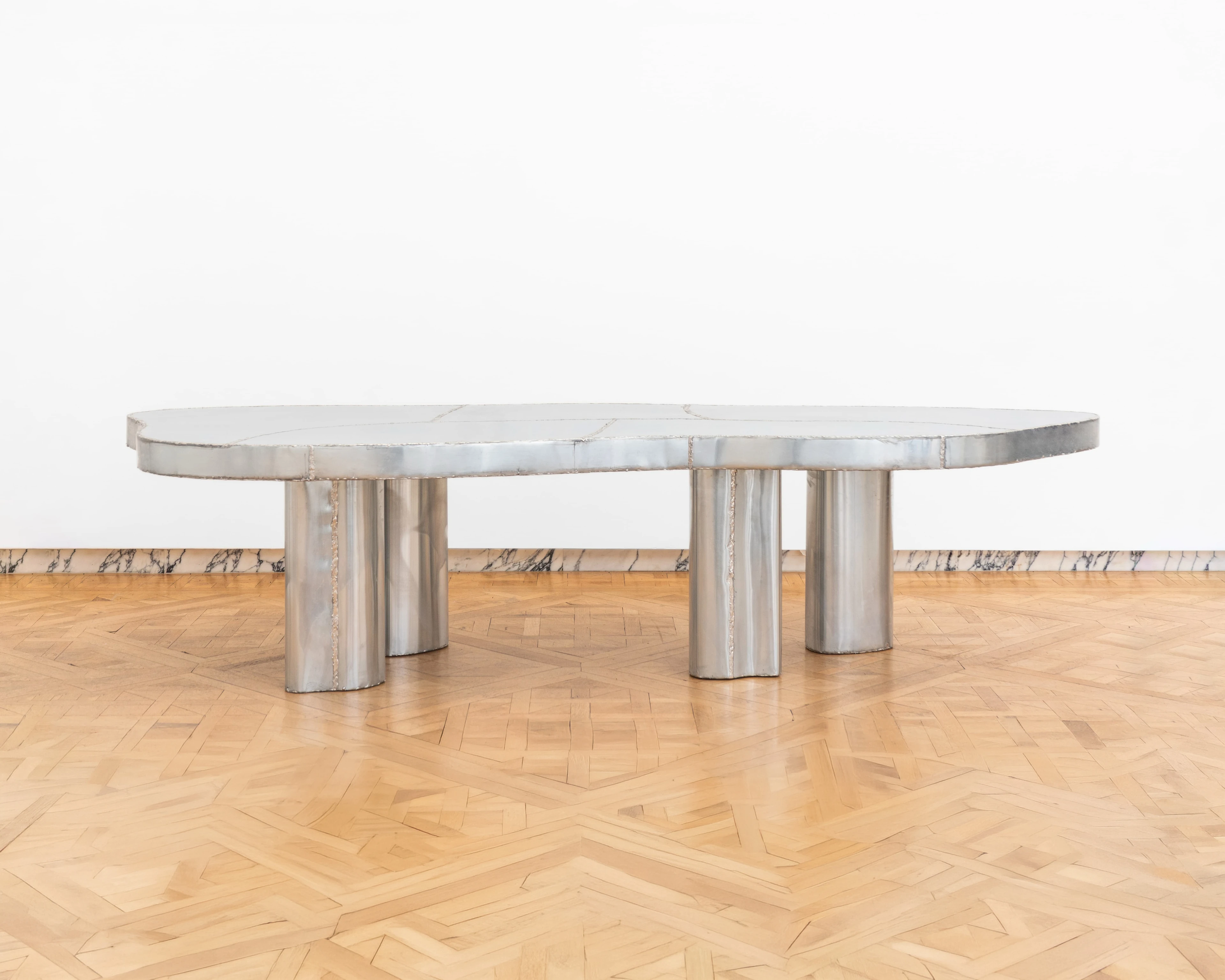 Soldered Zinc Dining Table 