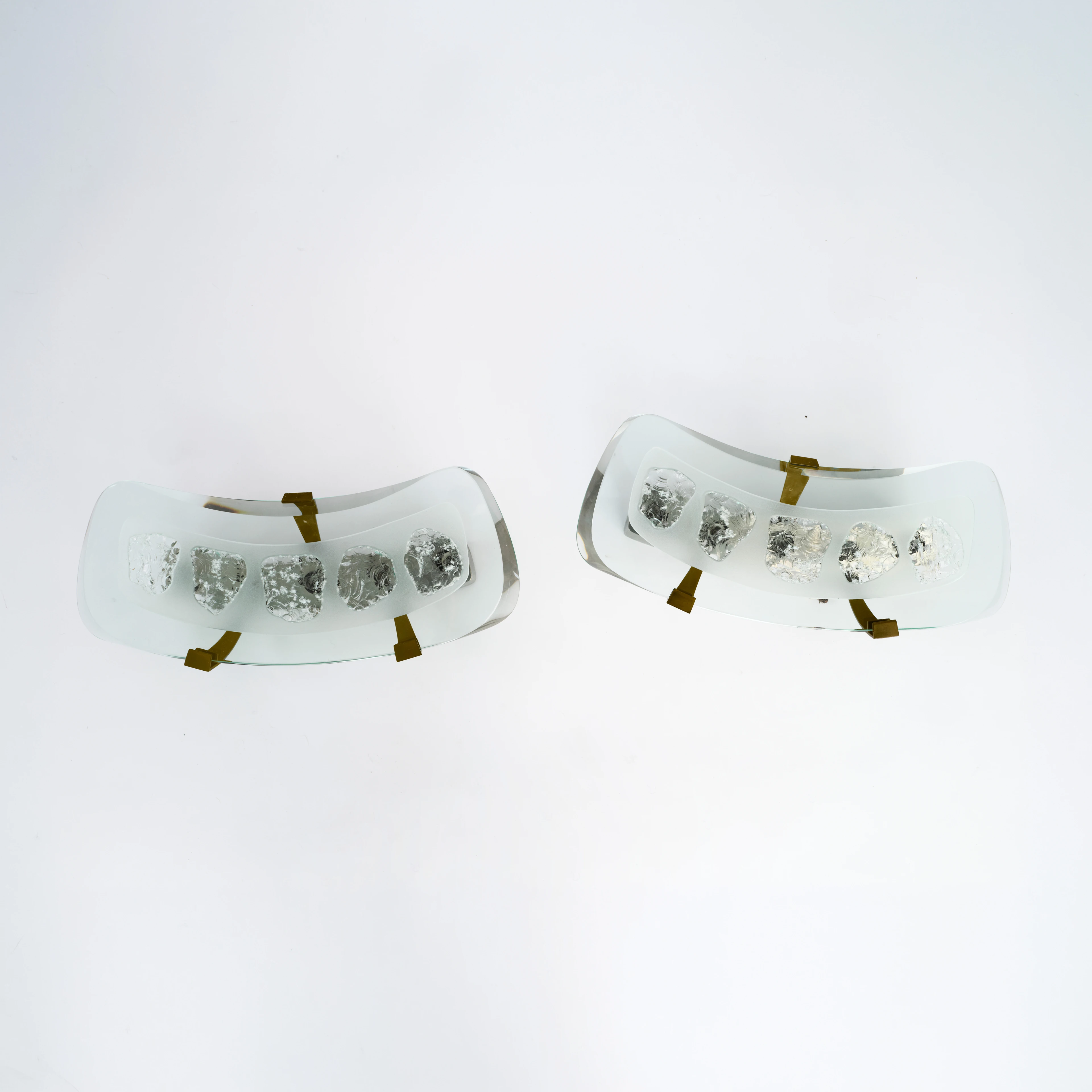 Pair of Wall Lights Model 1598