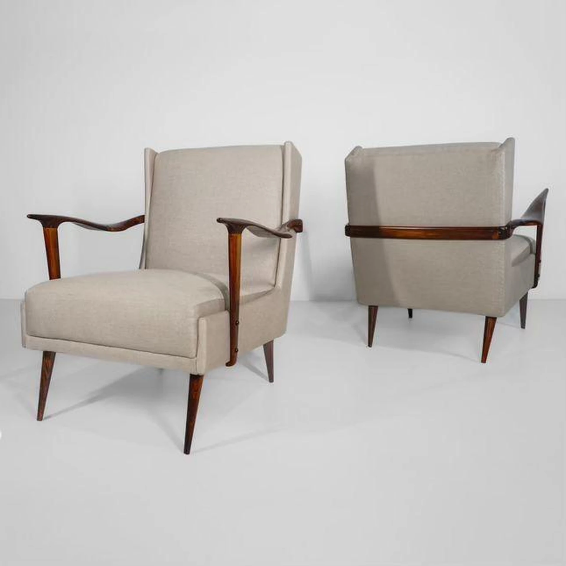 Pair of Armchairs - 3
