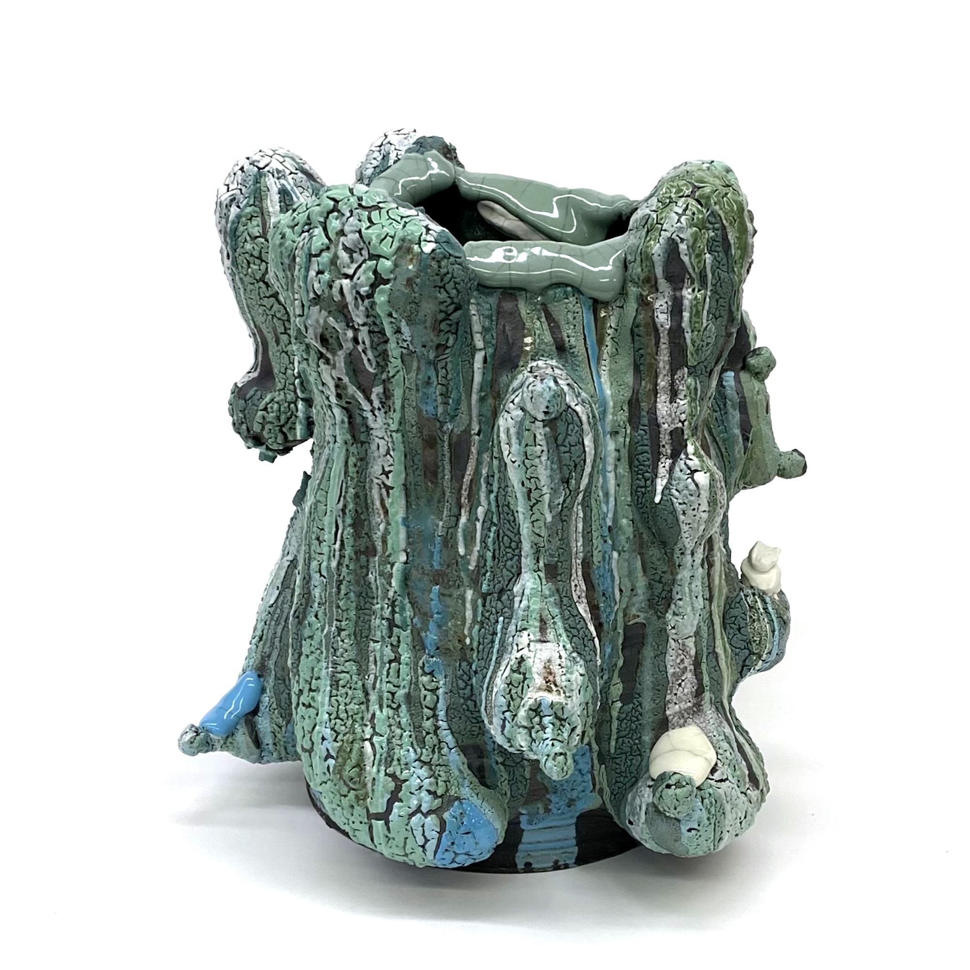 Cave Vessel: Green Malachite - 3