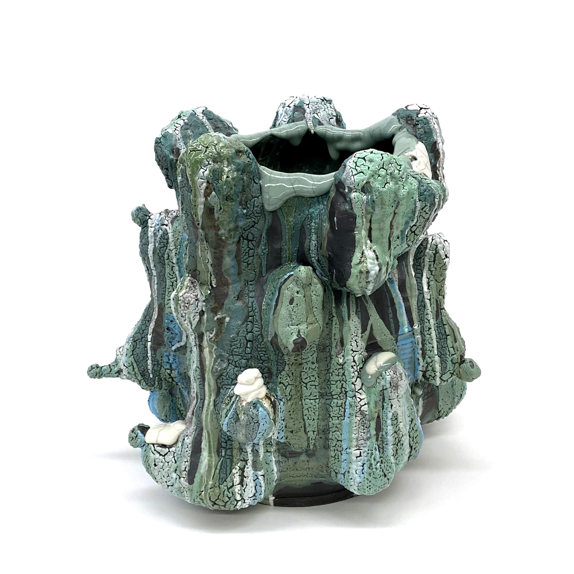 Cave Vessel: Green Malachite - 7
