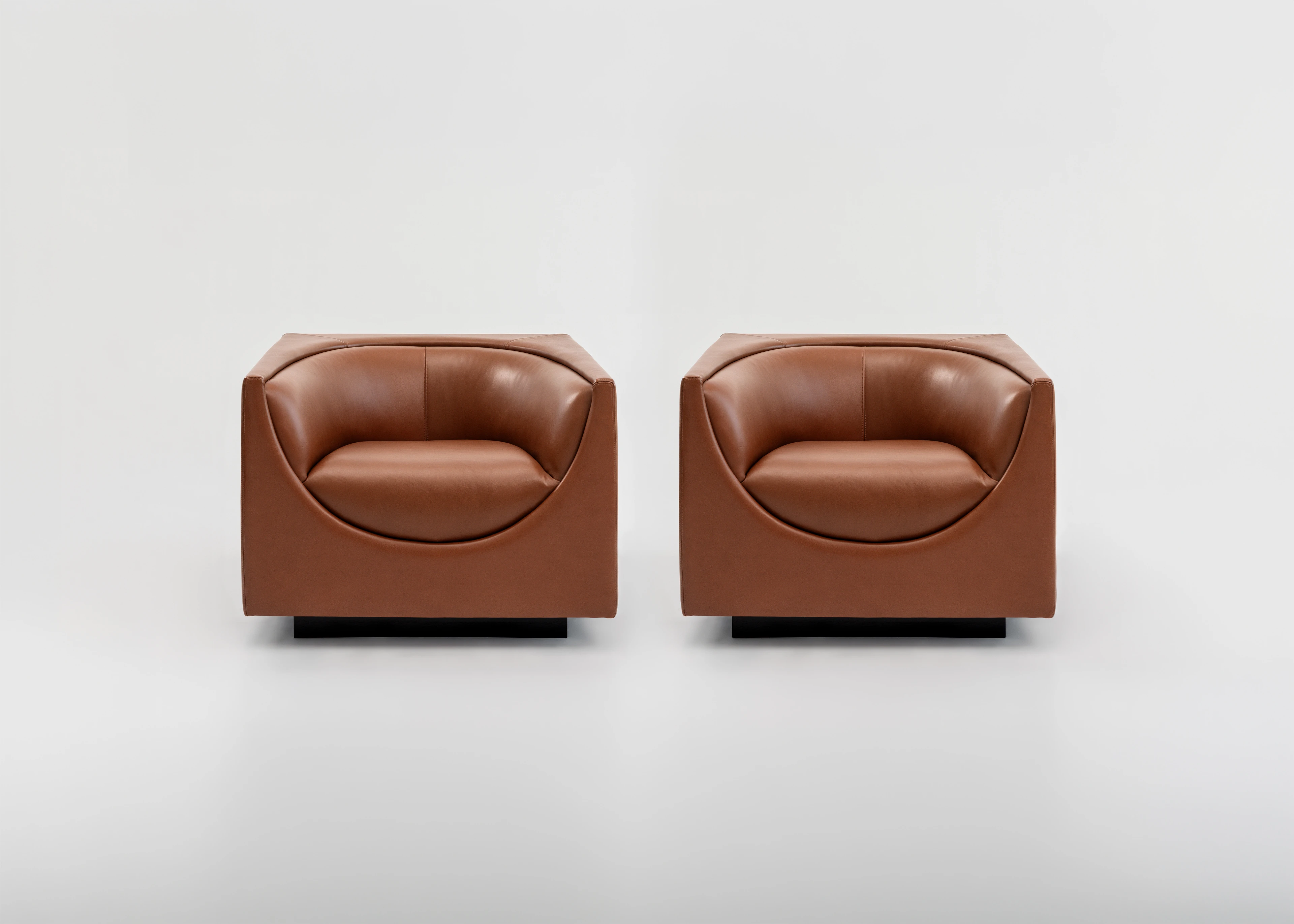 Pair of 'Cubo' Armchairs