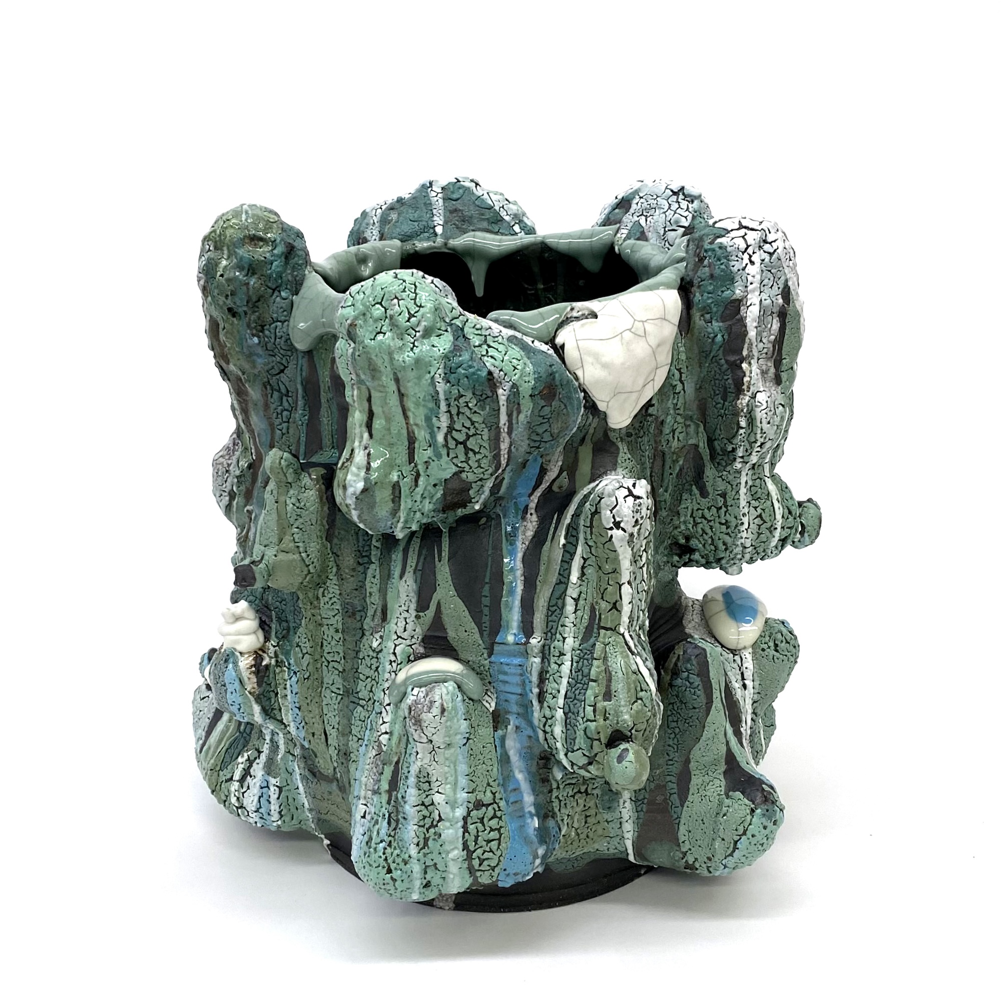Cave Vessel: Green Malachite