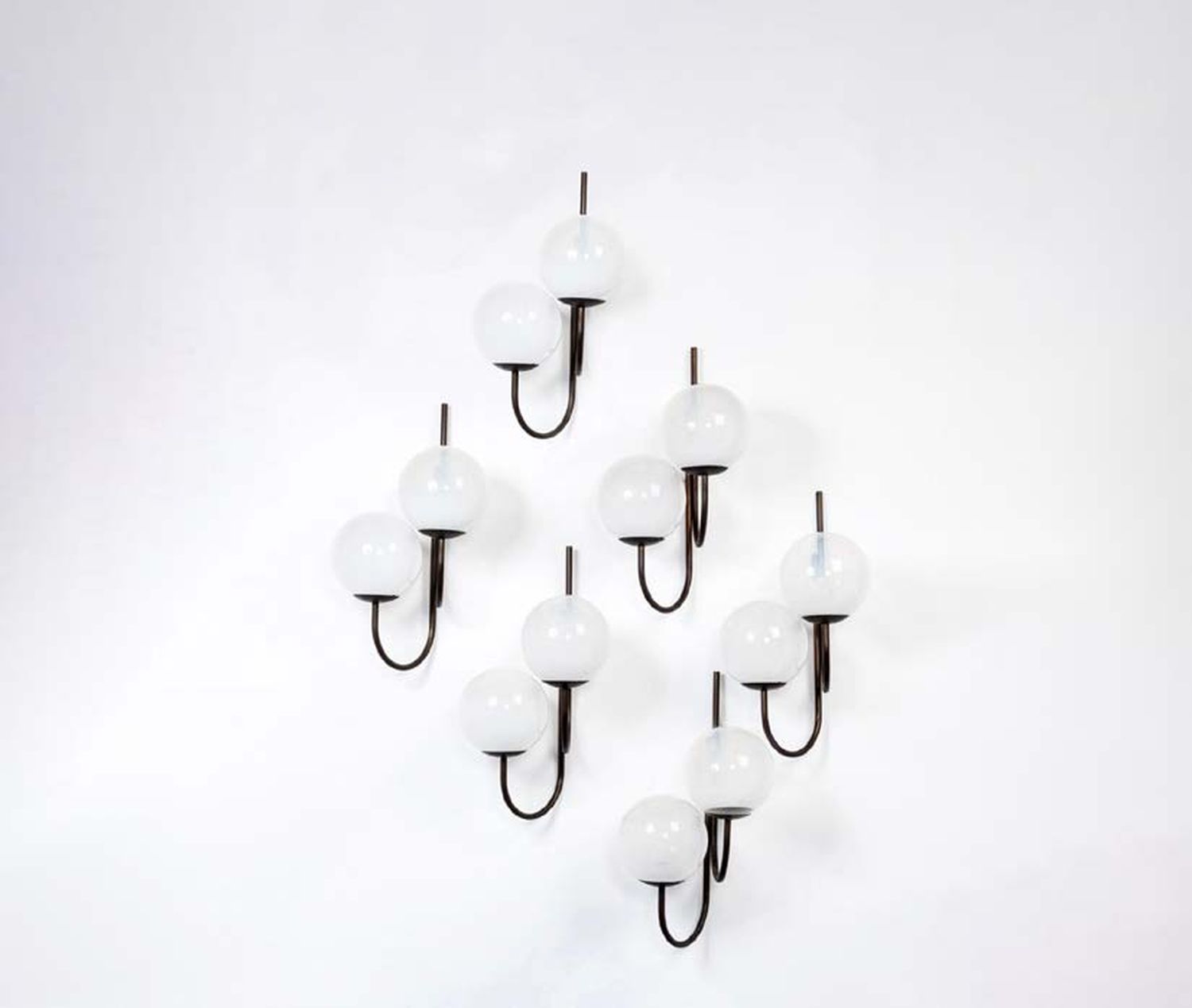 Set of Six Wall Lights