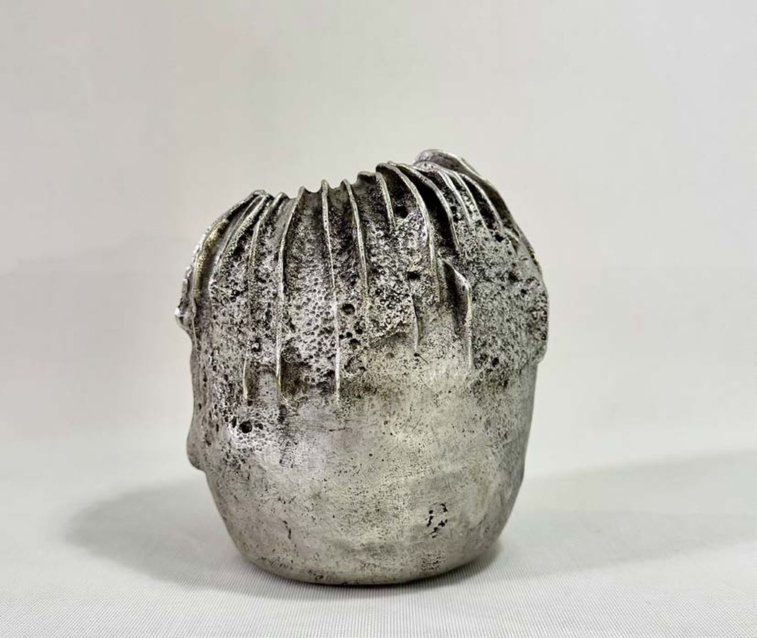 'Calvatia Argentum Mini' Cast Bronze