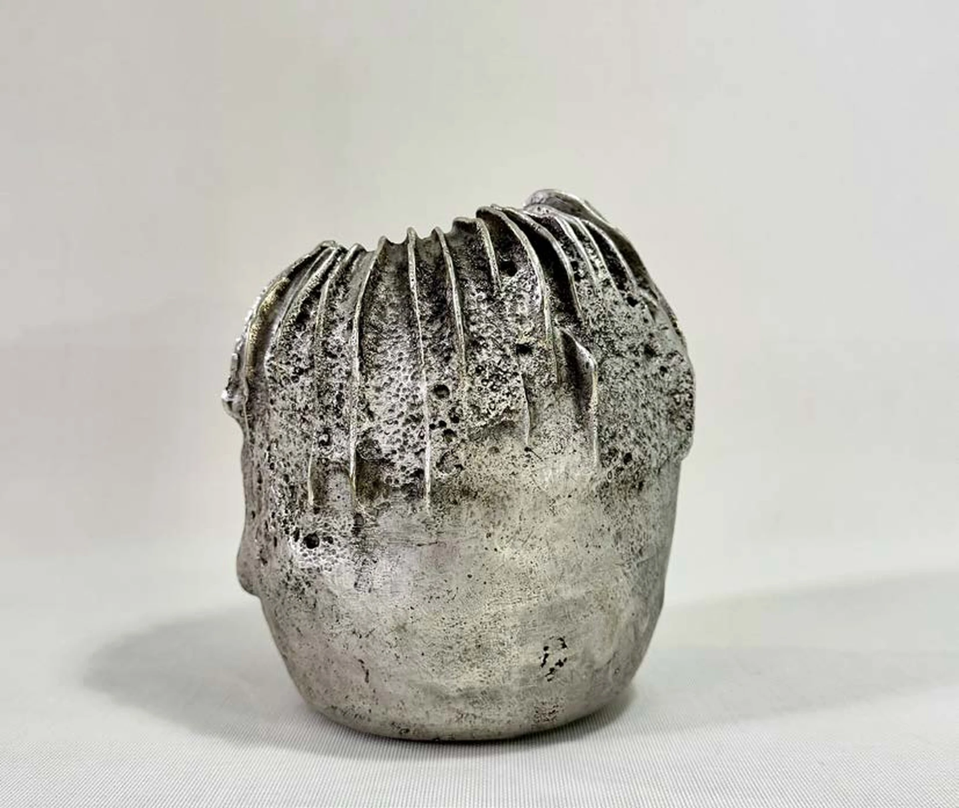 'Calvatia Argentum Mini' Cast Bronze