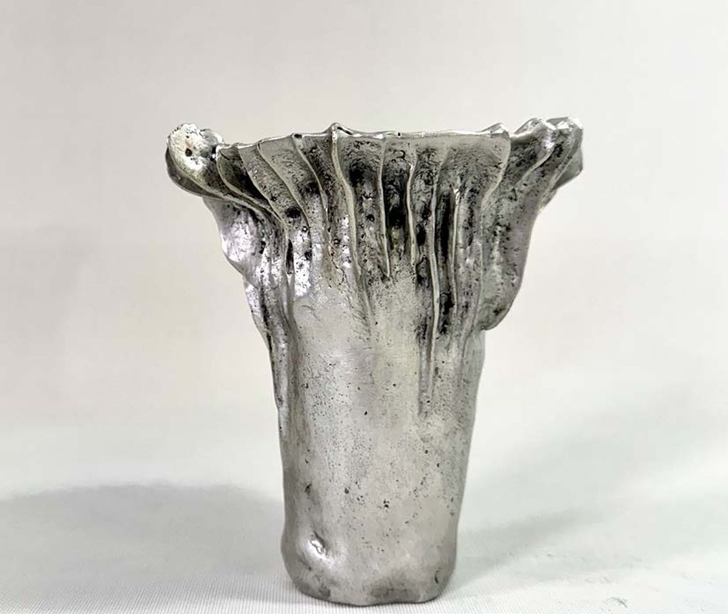 'Cantharellus Argentum Mini' Cast Bronze