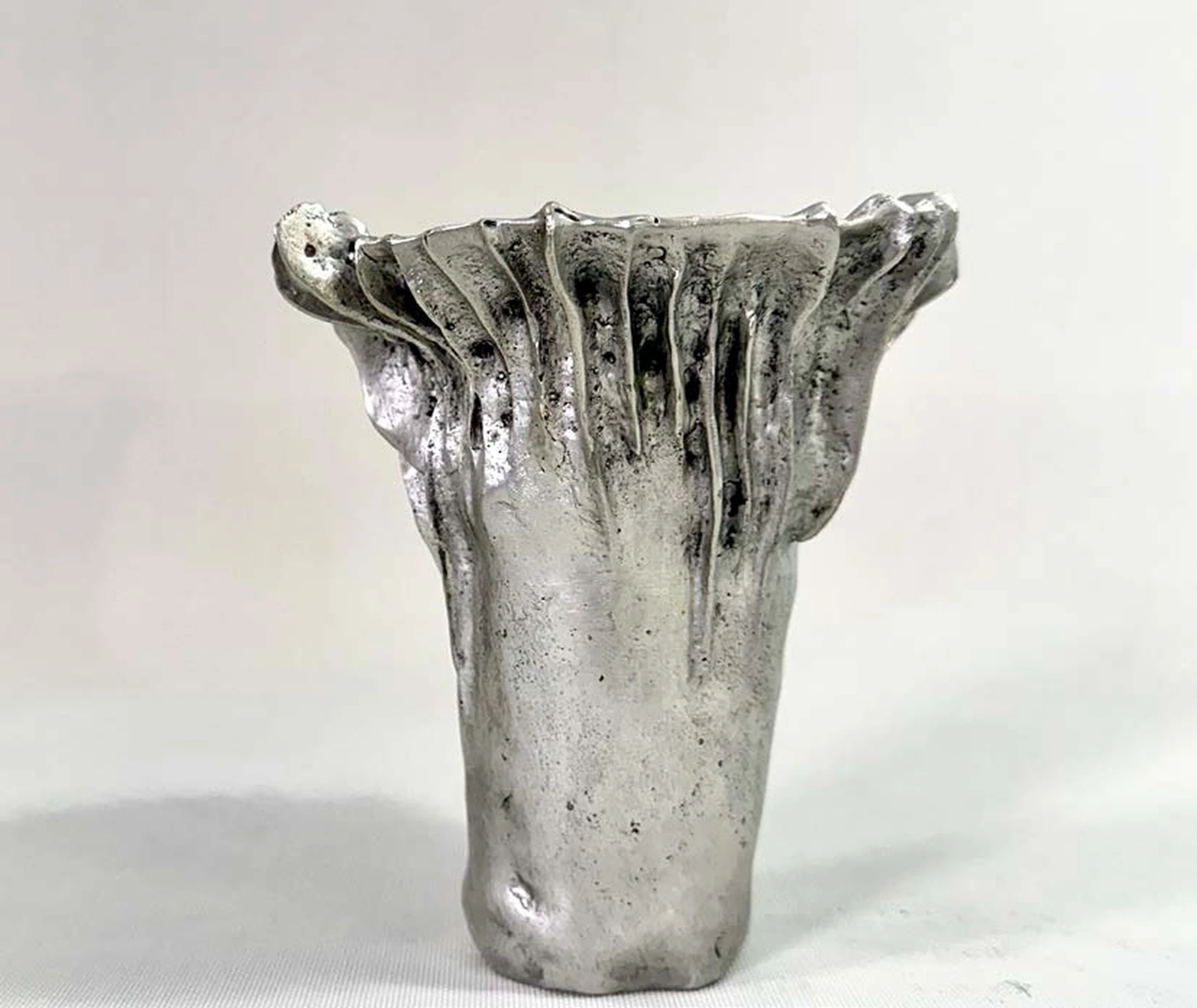'Cantharellus Argentum Mini' Cast Bronze