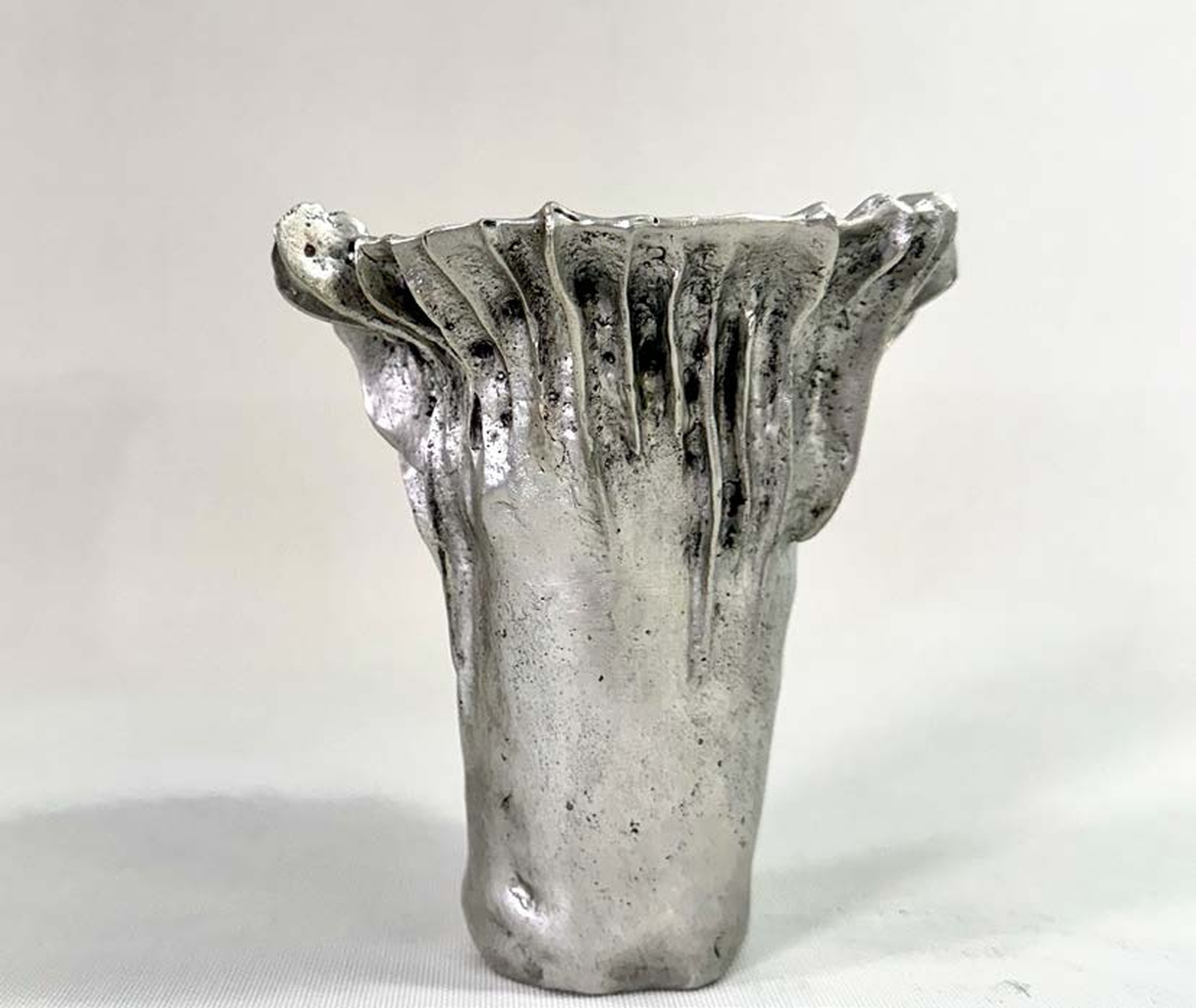 'Cantharellus Argentum Mini' Cast Bronze