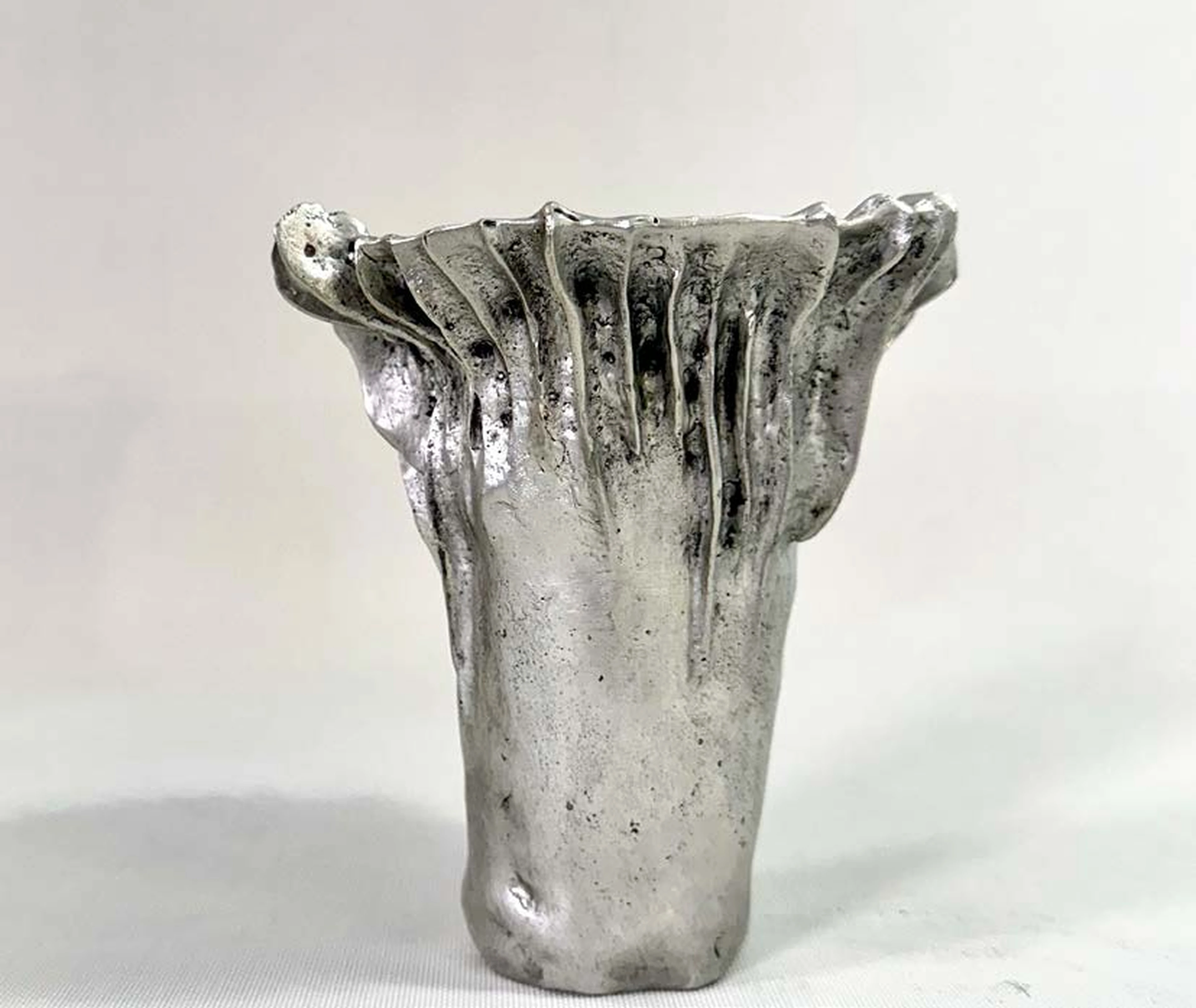 'Cantharellus Argentum Mini' Cast Bronze