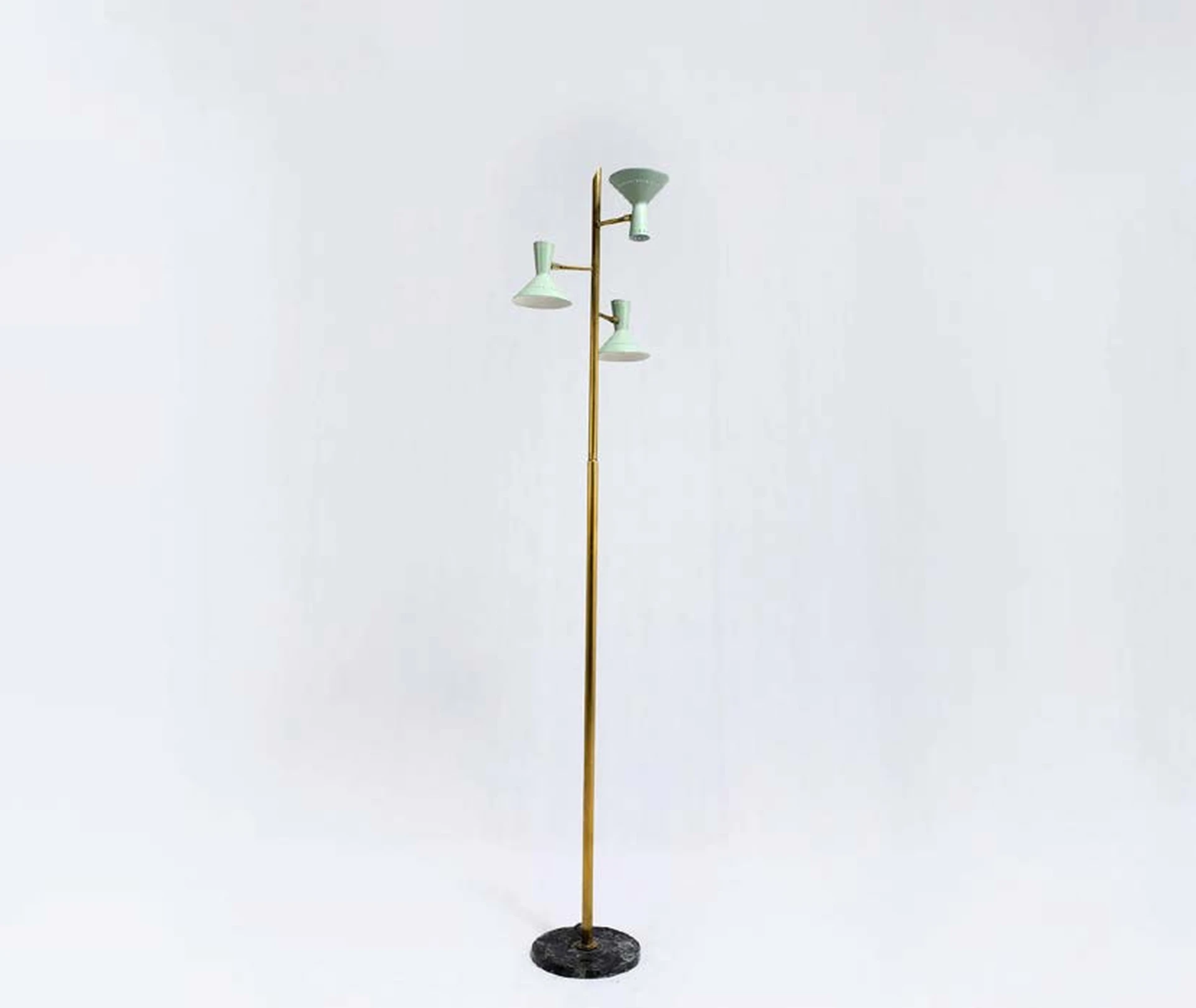 Vintage 3-Shade Floor Lamp