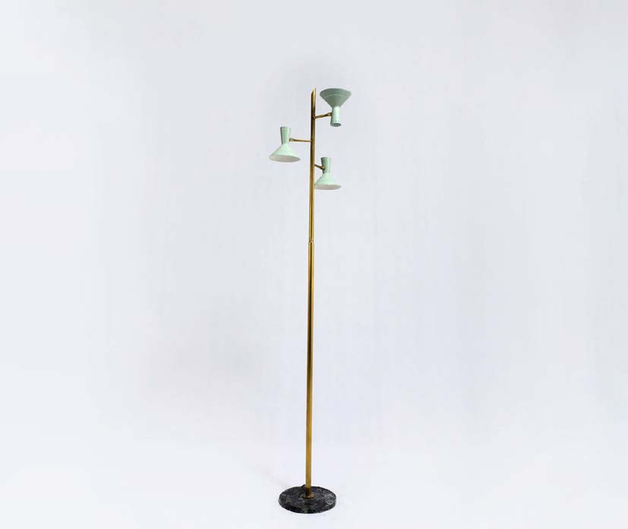 Vintage 3-Shade Floor Lamp