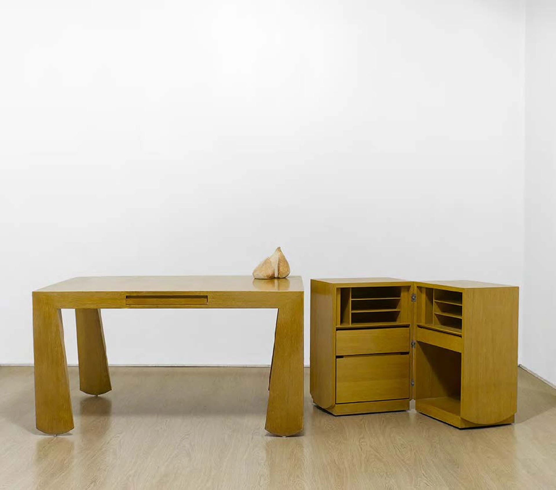 Desk and Its Side Table - 18