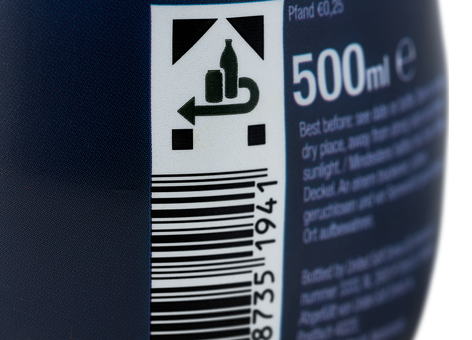 AA Drink Pfand logo - DPG - Shrink sleeve - Beverage - Mat  Flexo