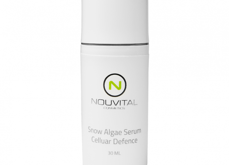 Een cosmetica verpakking wit met eigen uniek etiket